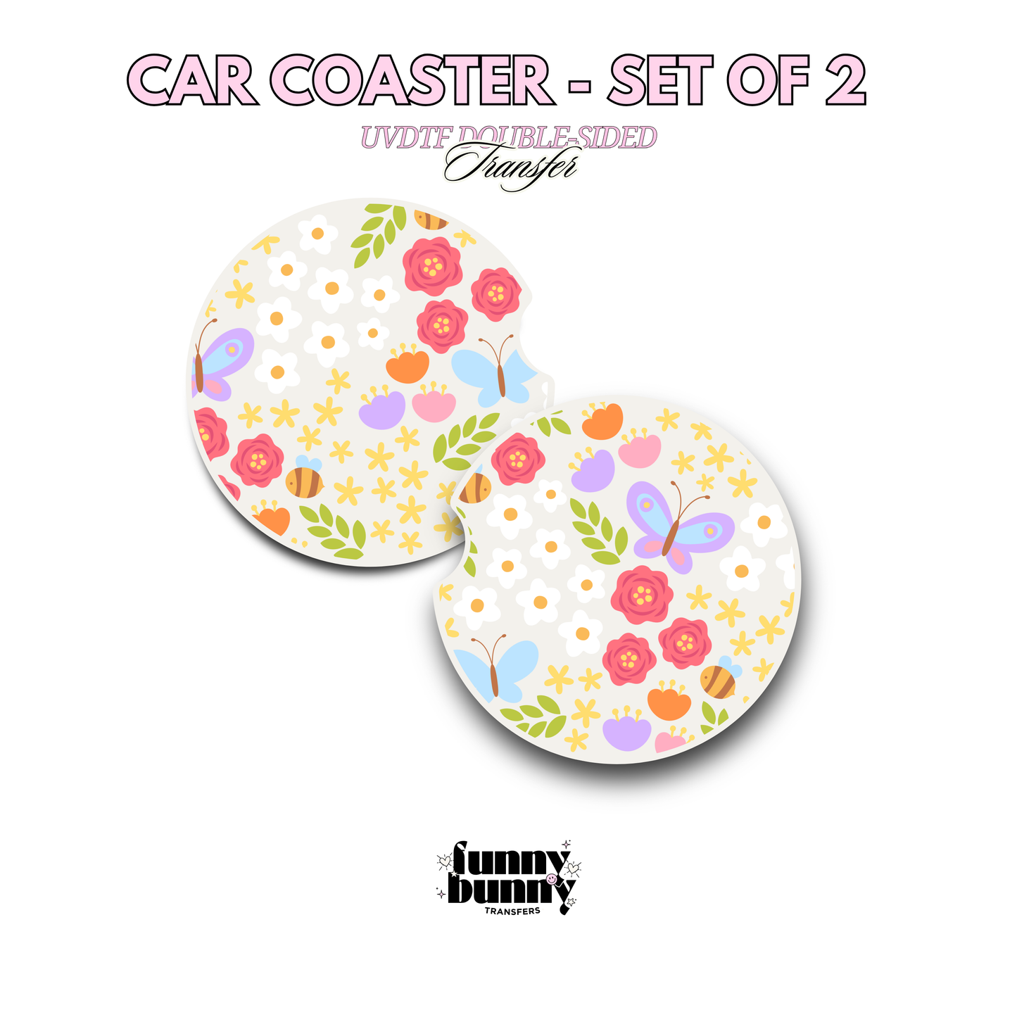 Spring Field - UVDTF Coaster