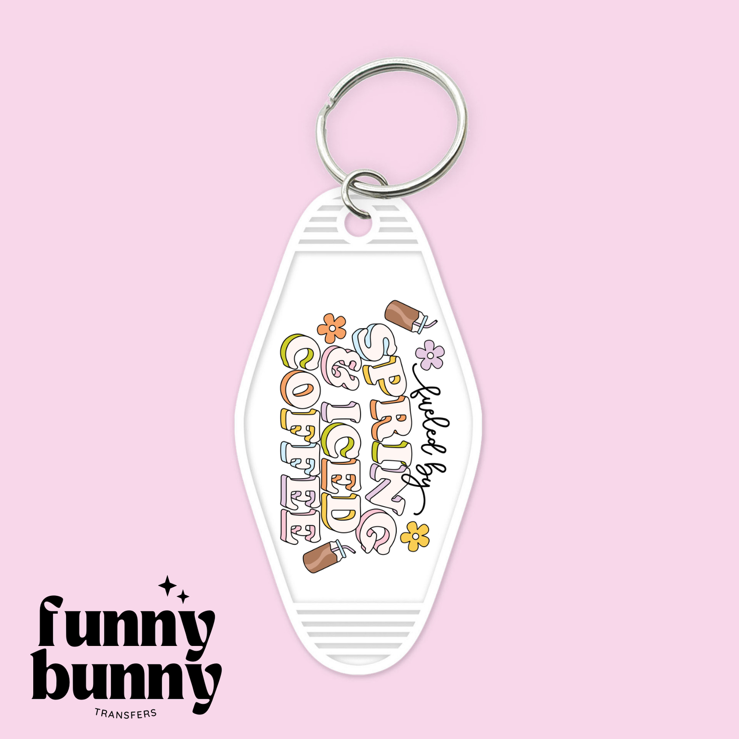 Spring Iced Coffee - Motel Keychain
