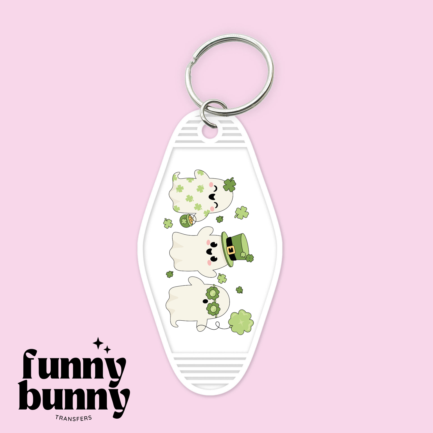 St Patricks Ghosts - Motel Keychain