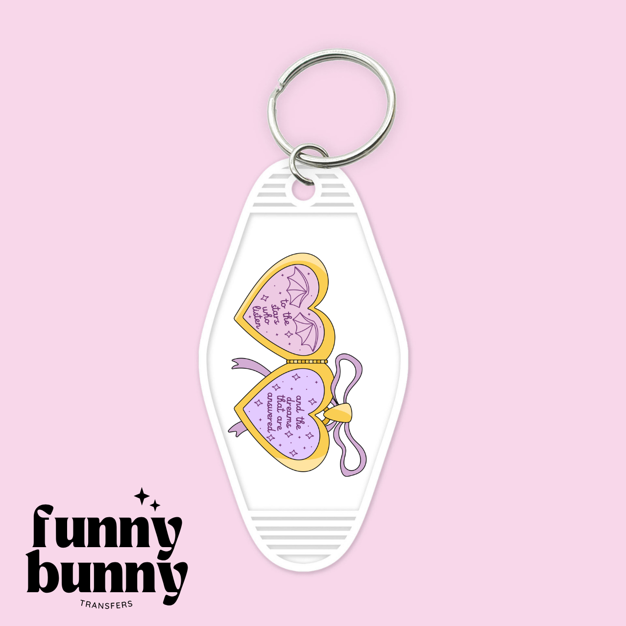 Stars Who Listen Locket - Motel Keychain