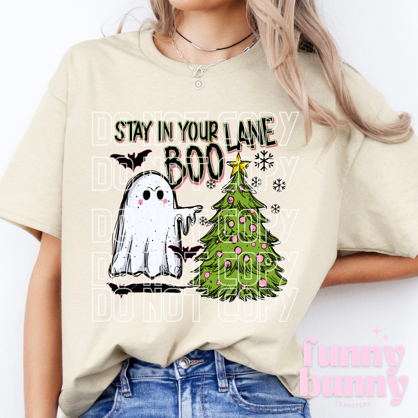 Stay In Your Lane Boo - DTF Transfer