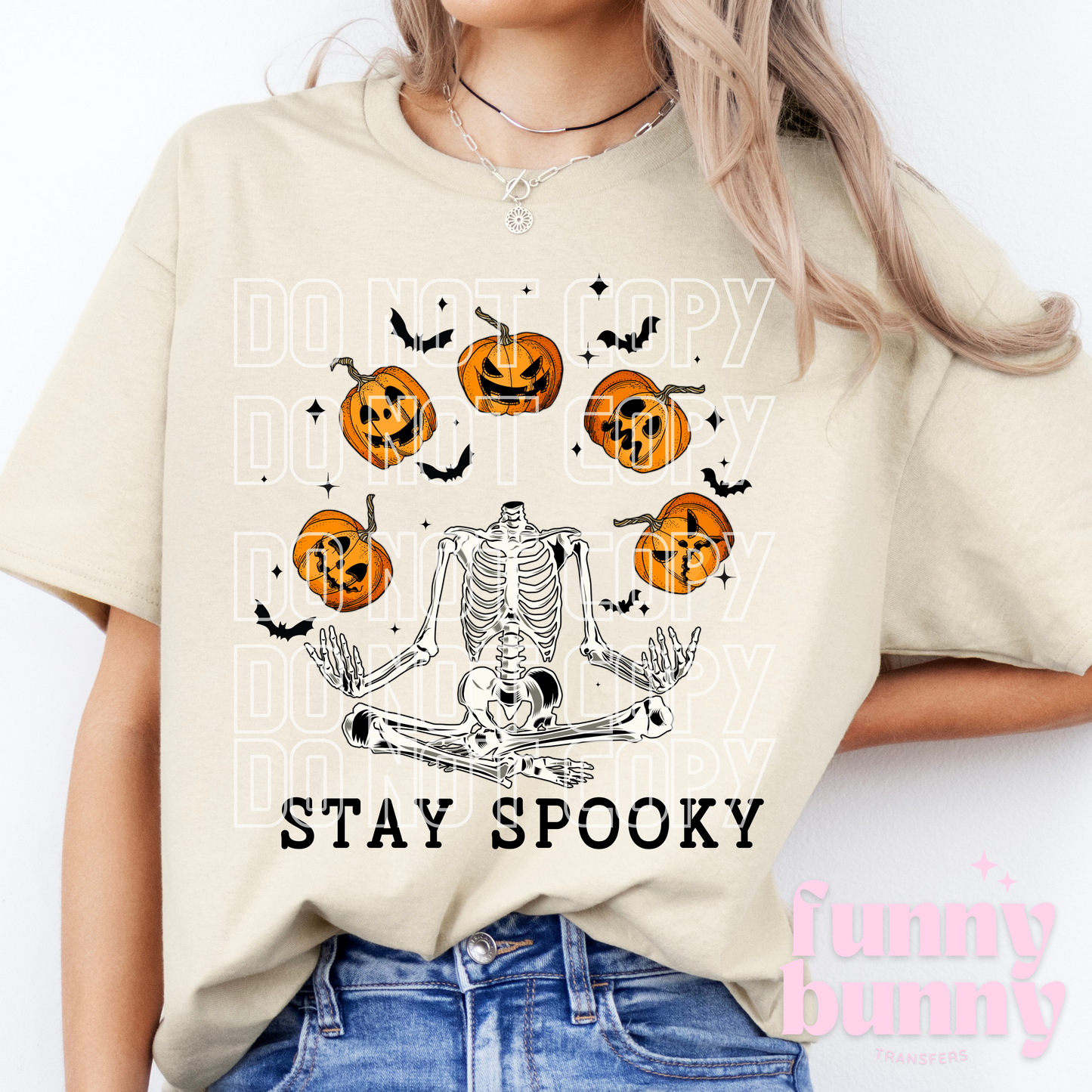 Stay Spooky Skeleton - DTF Transfer