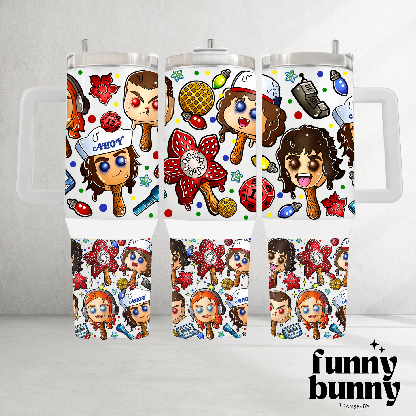 Stranger Pops - 40oz UVDTF Tumbler Wrap