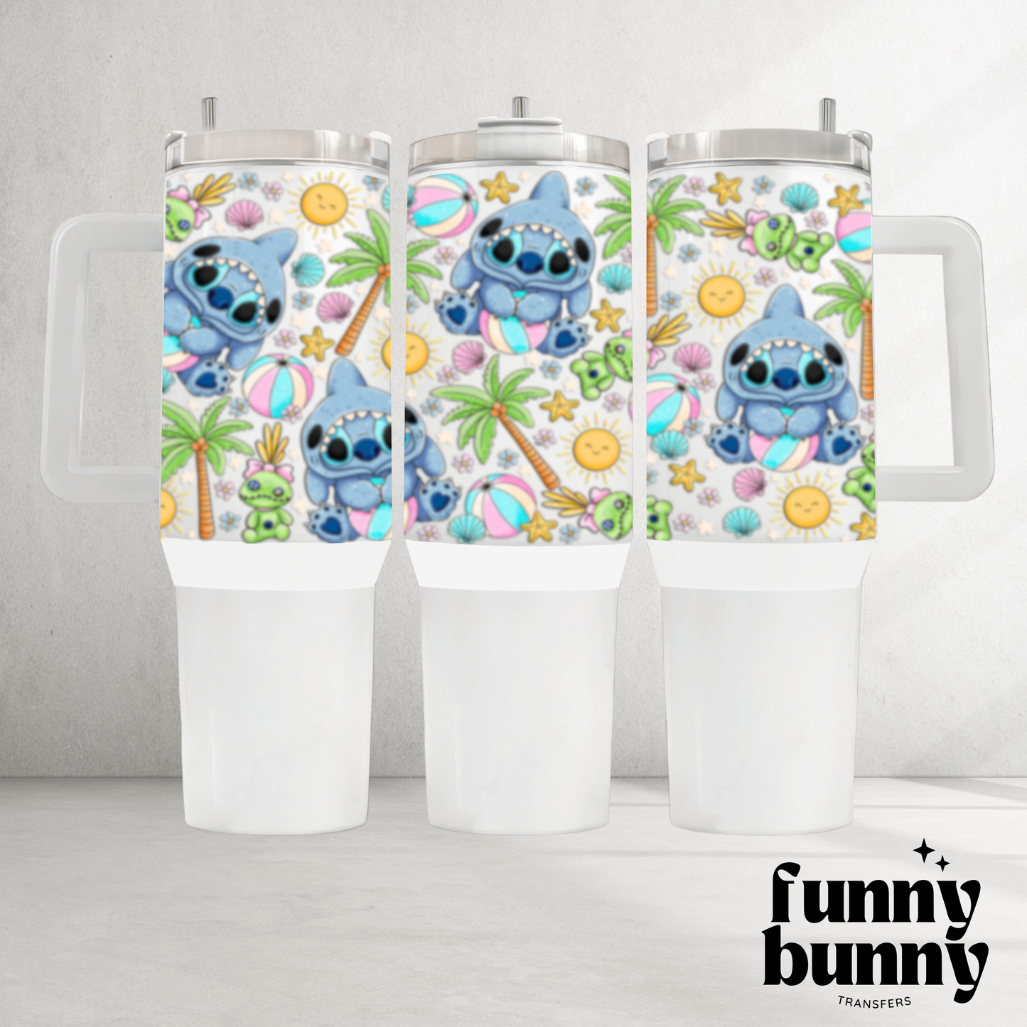 Summer Monster - 40oz UVDTF Tumbler Wrap