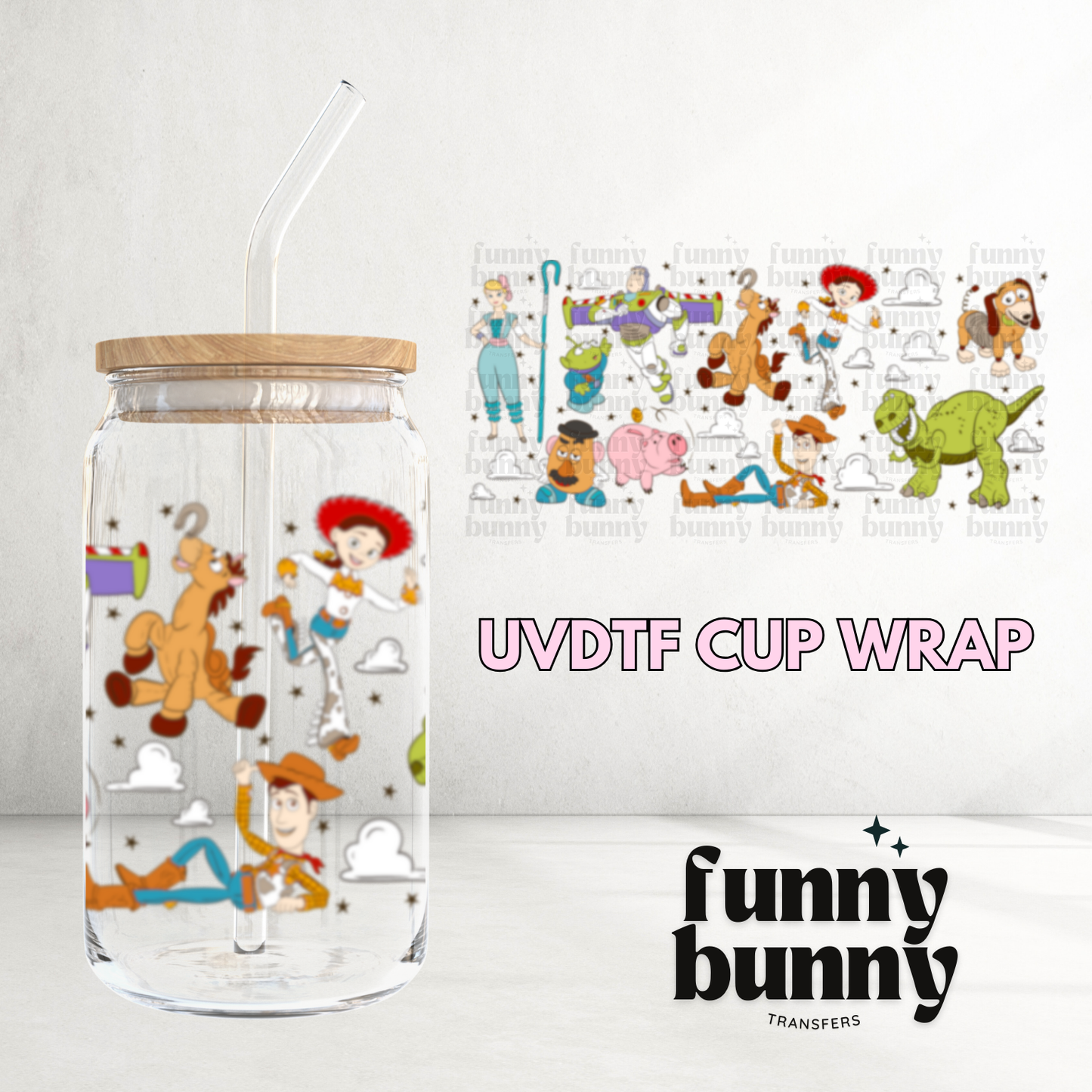 TS Crew - 16oz UVDTF Cup Wrap