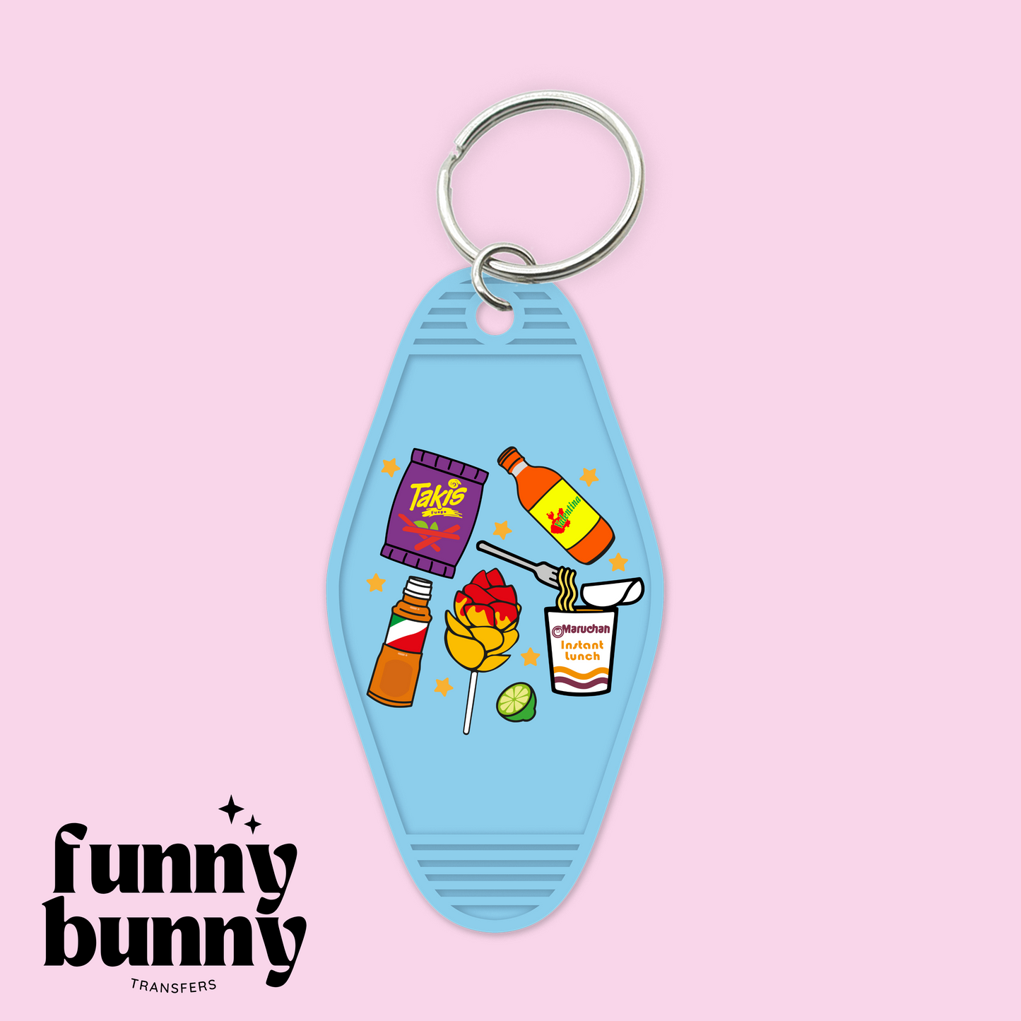 Takis, Tajin, Mango - Motel Keychain