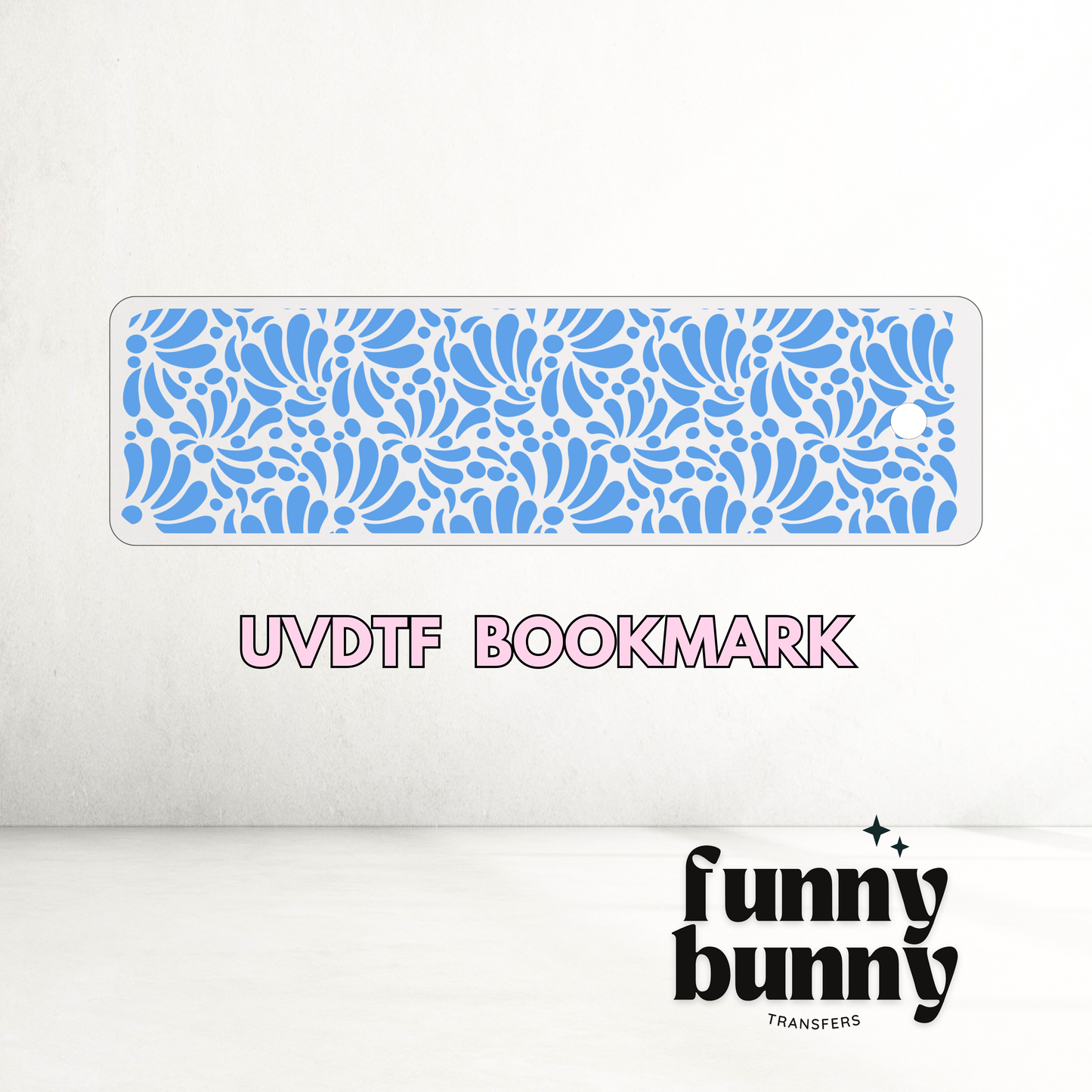 Talavera Azul - UVDTF Bookmark Decal