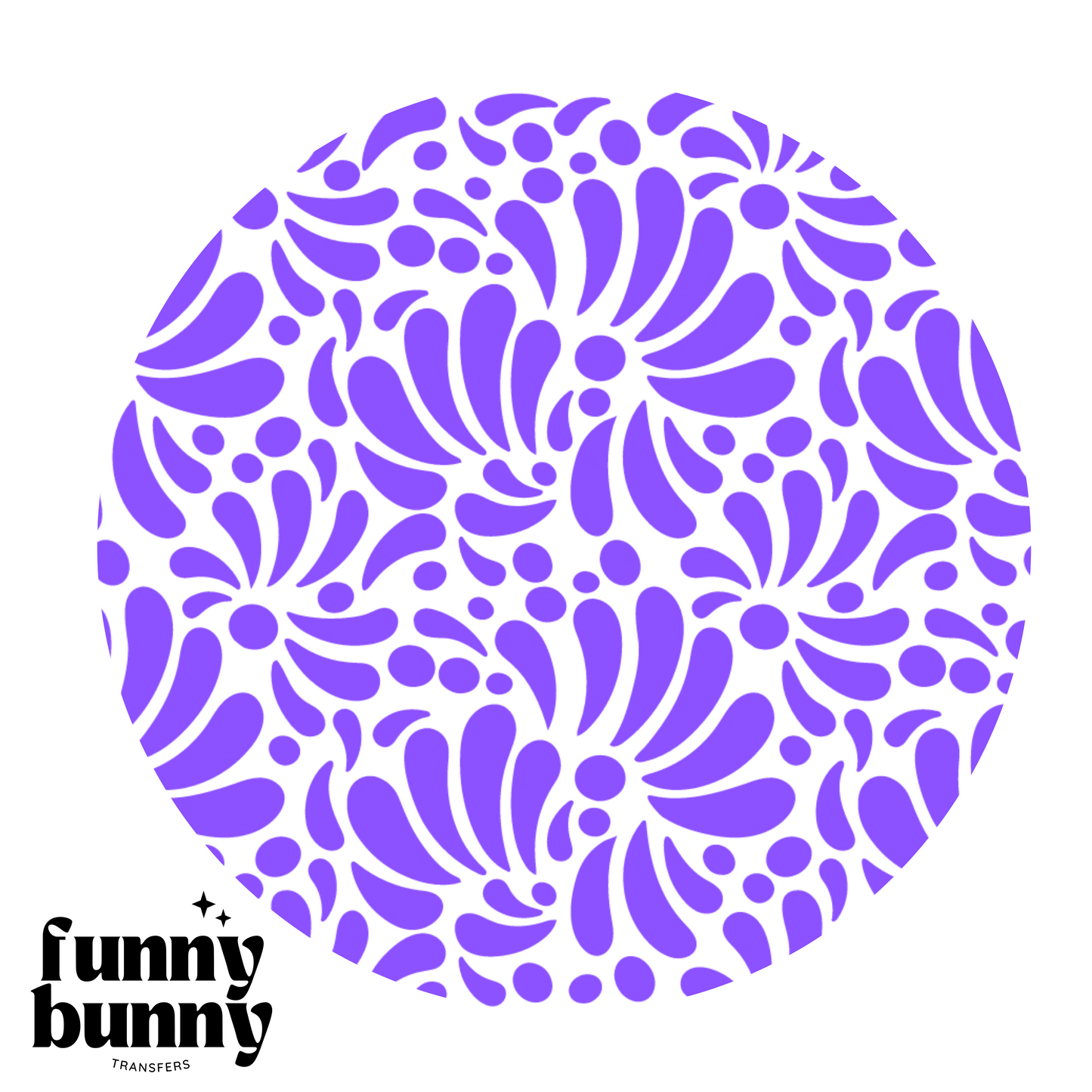 Talavera Orchid - UVDTF Lid Decal