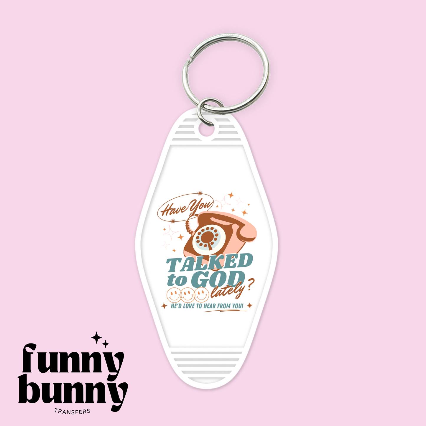 Talked To God - Motel Keychain