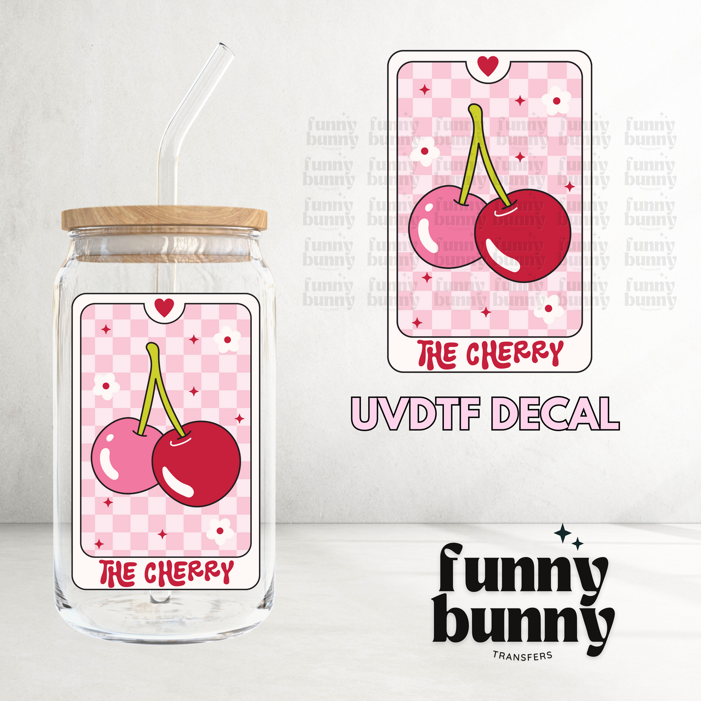 The Cherry - UVDTF Decal