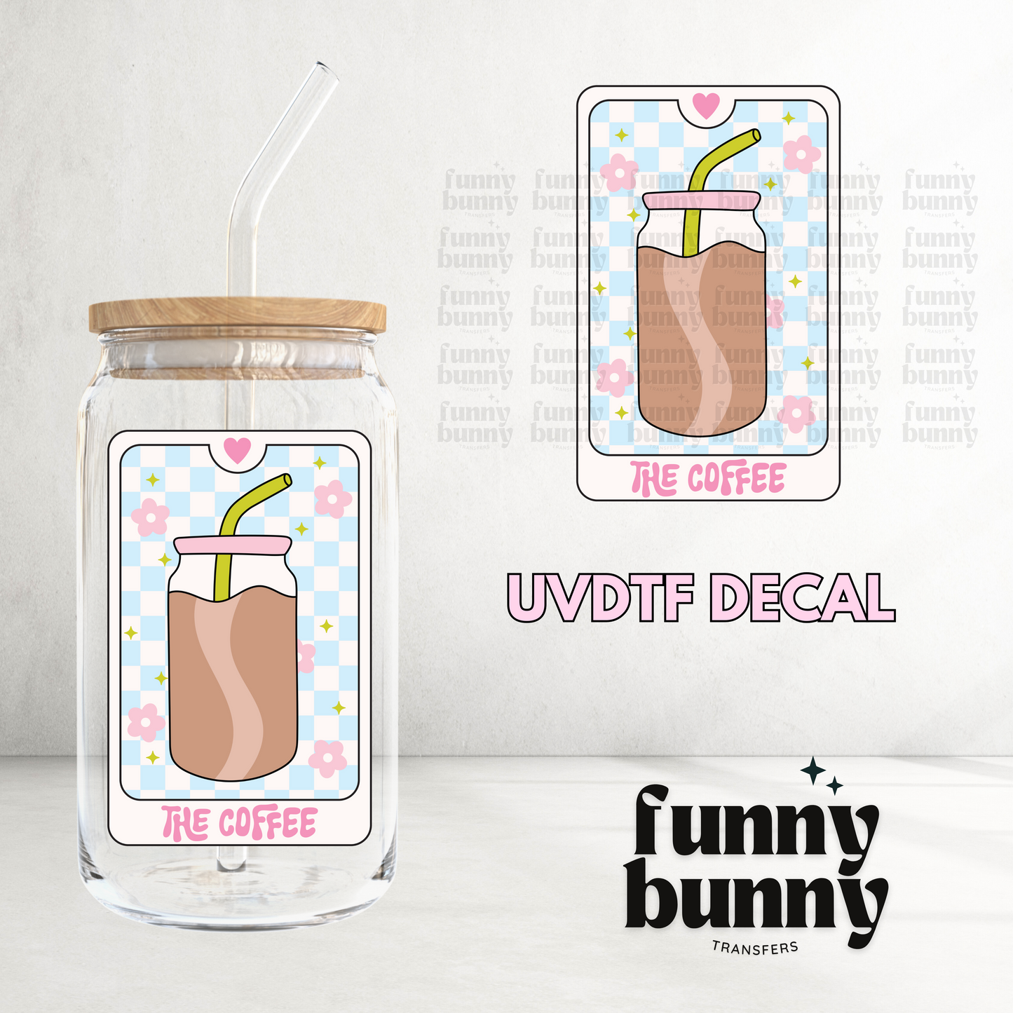The Coffee Pastel - UVDTF Decal