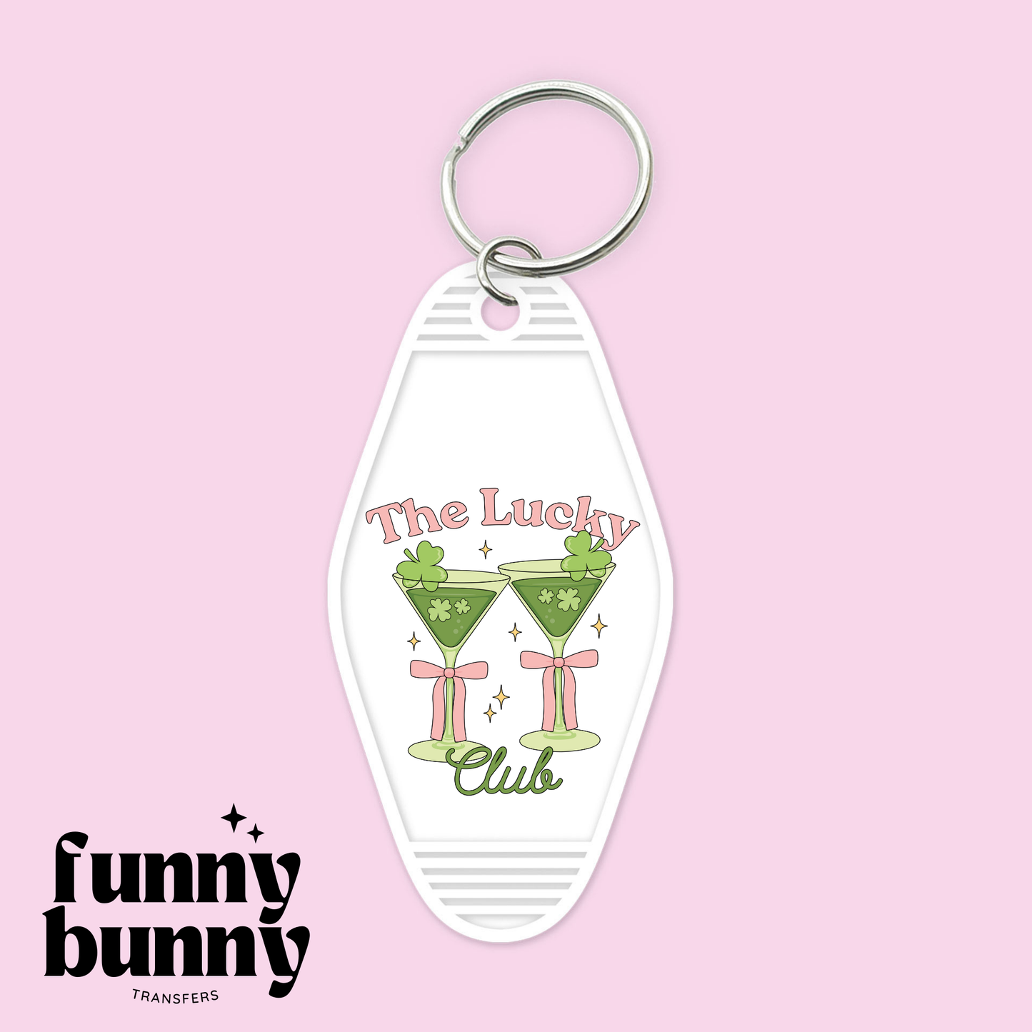 The Lucky Club - Motel Keychain