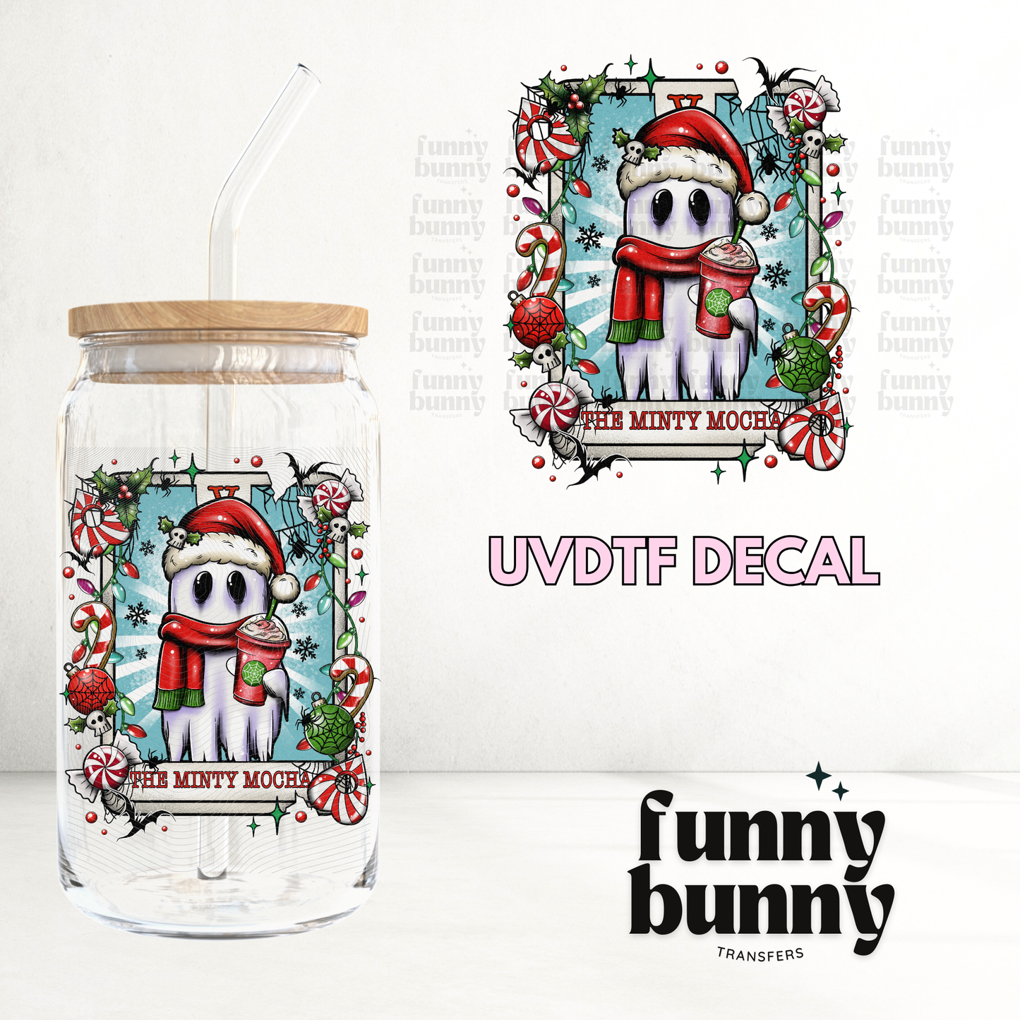 The Minty Mocha - UVDTF Decal