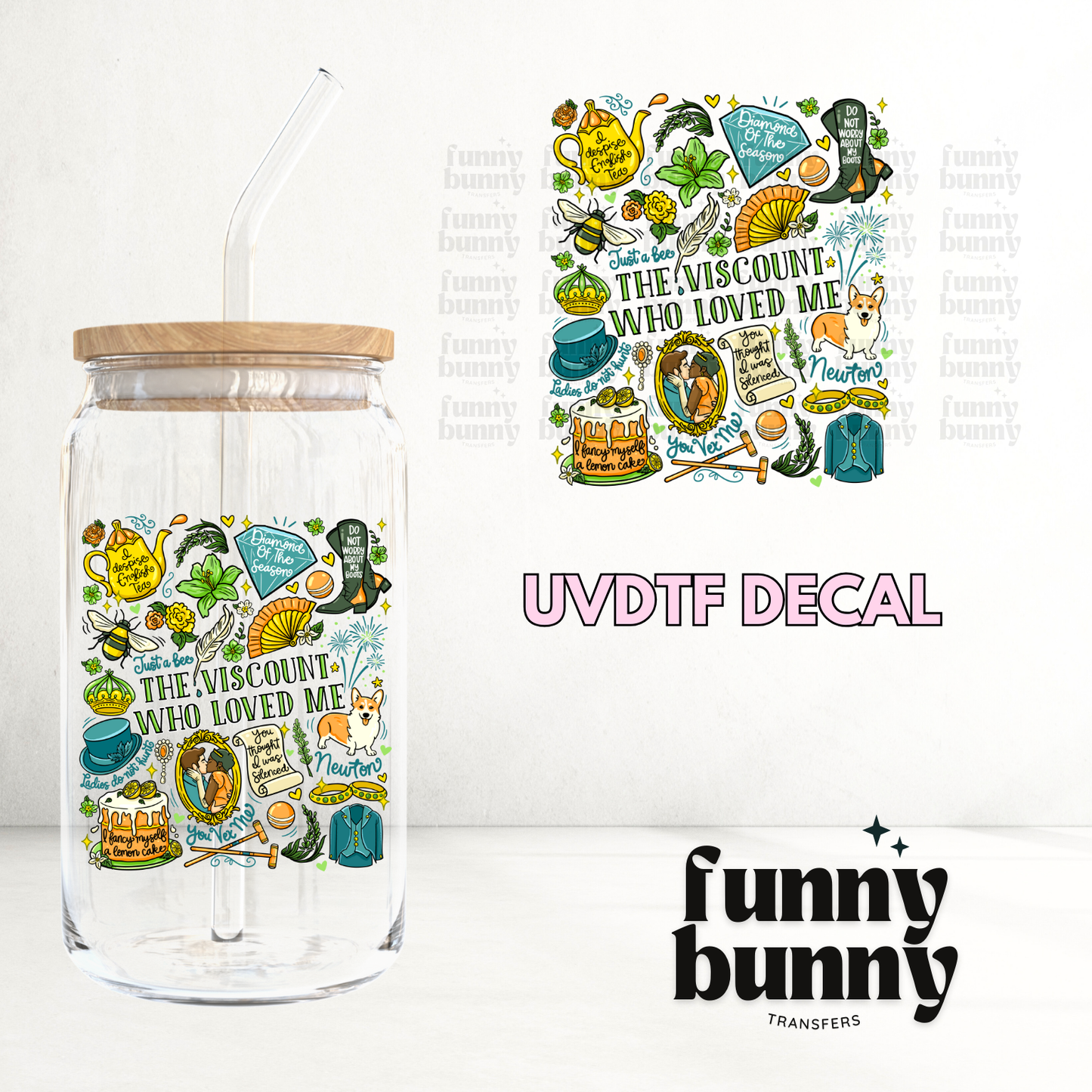 The Viscount Who Loved Me - UVDTF Decal