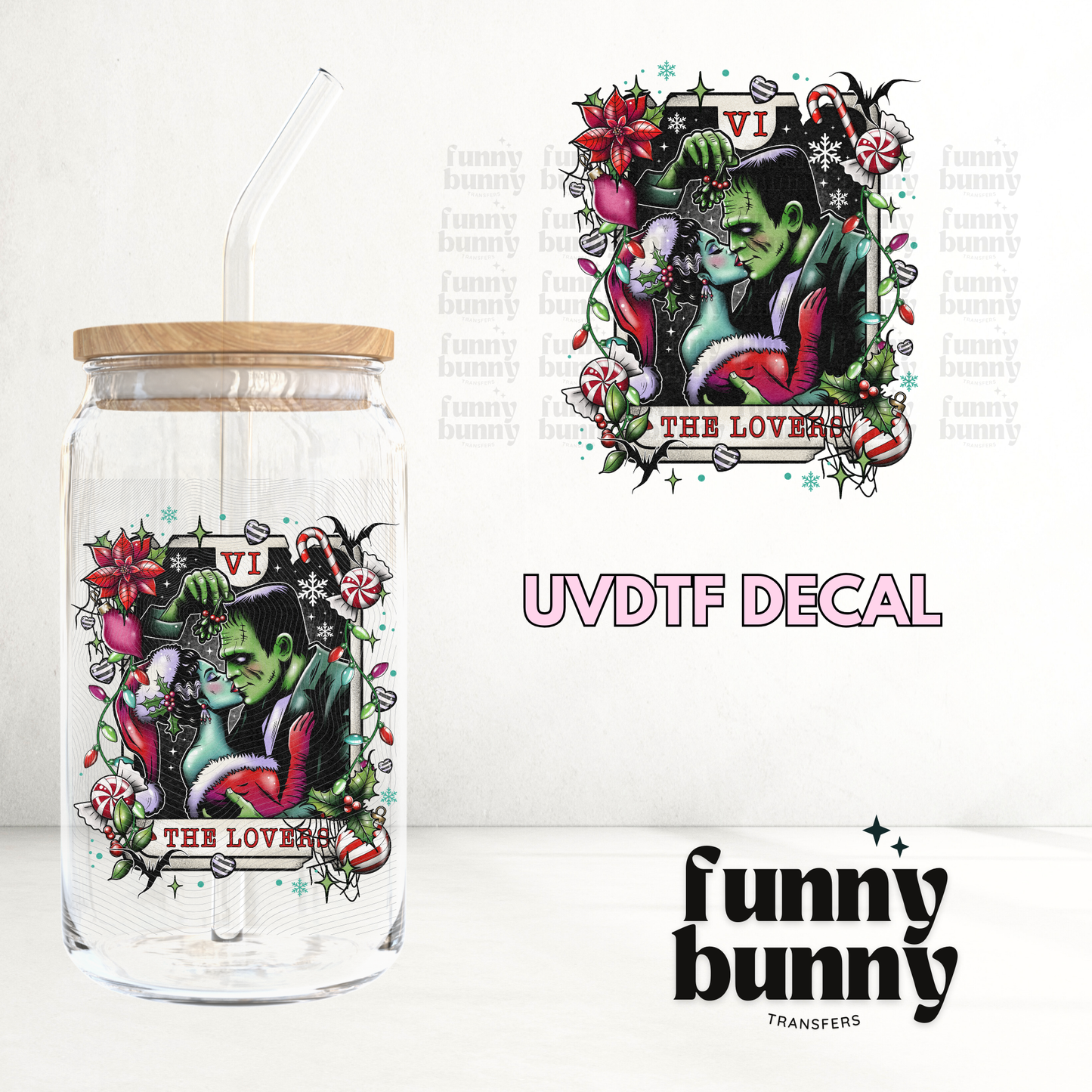 The Xmas Lover - UVDTF Decal