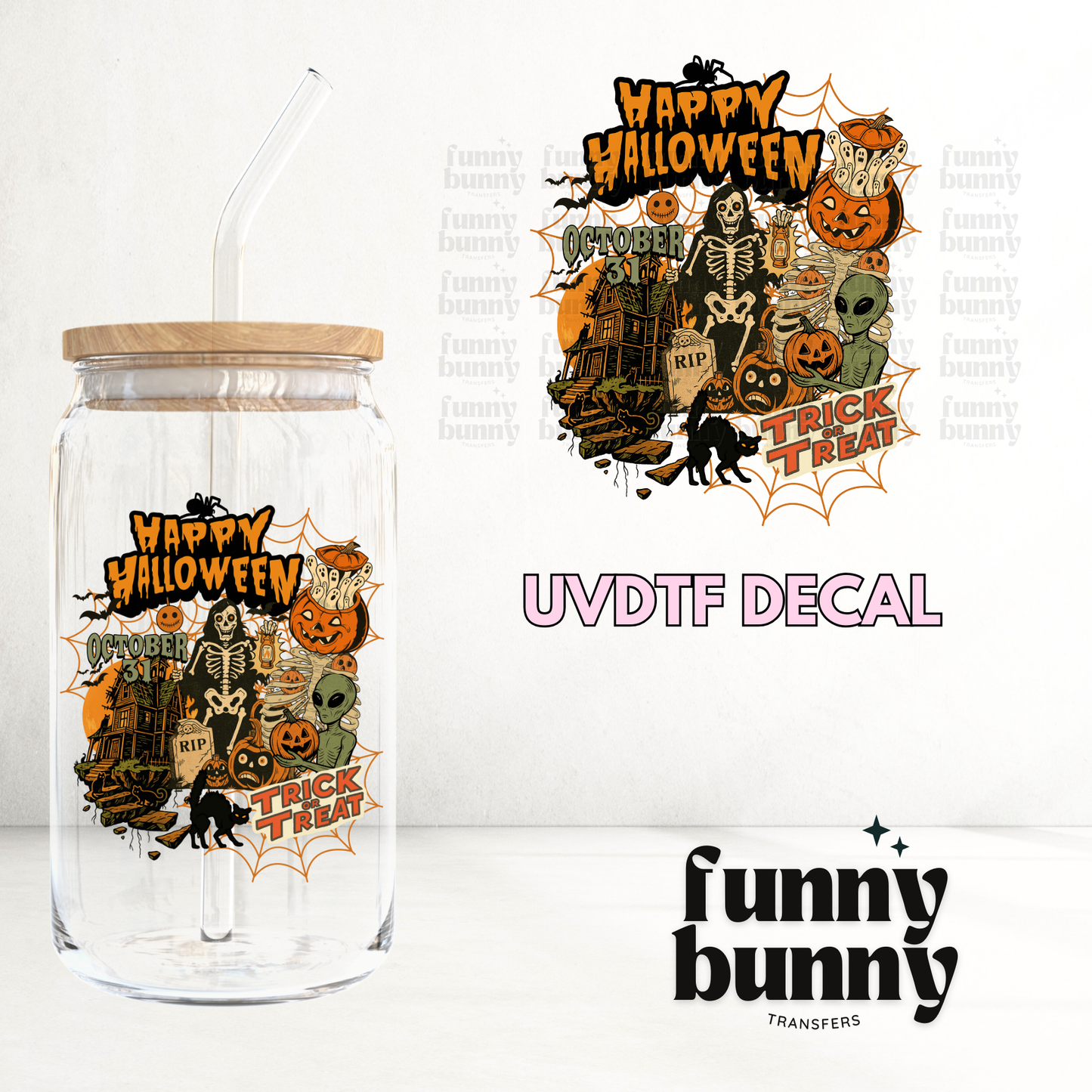 This Is Halloween - UVDTF Decal