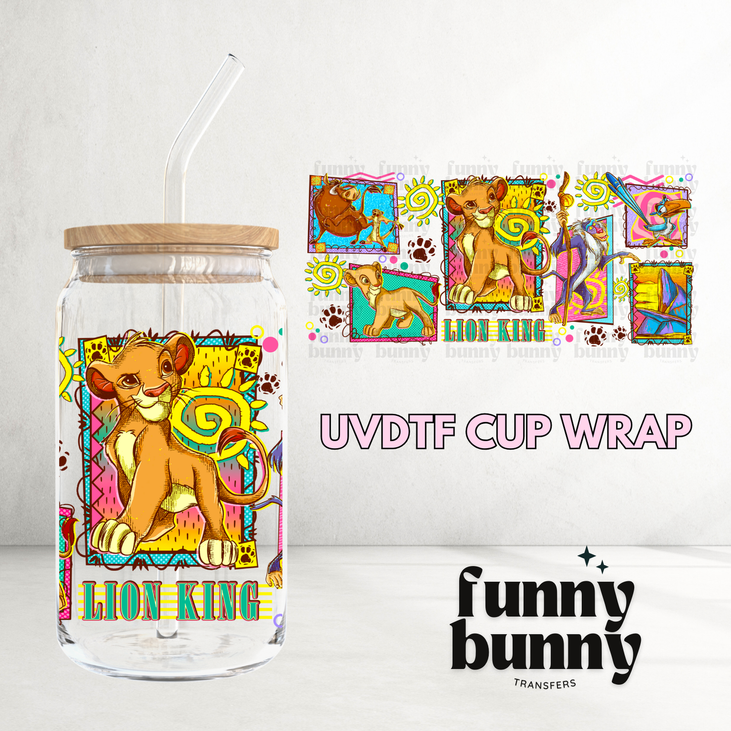 Tiger King - 16oz UVDTF Cup Wrap