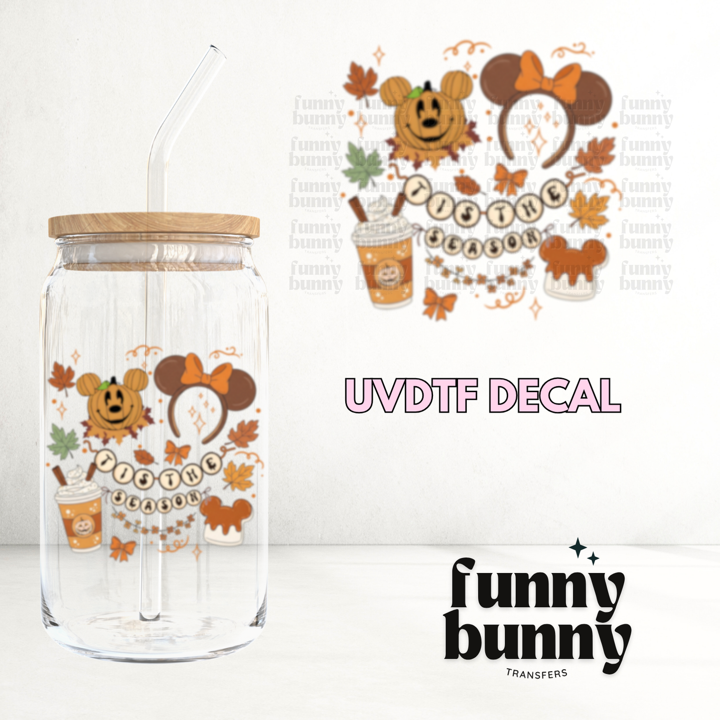 Tis The Season Fall Edition - UVDTF Decal