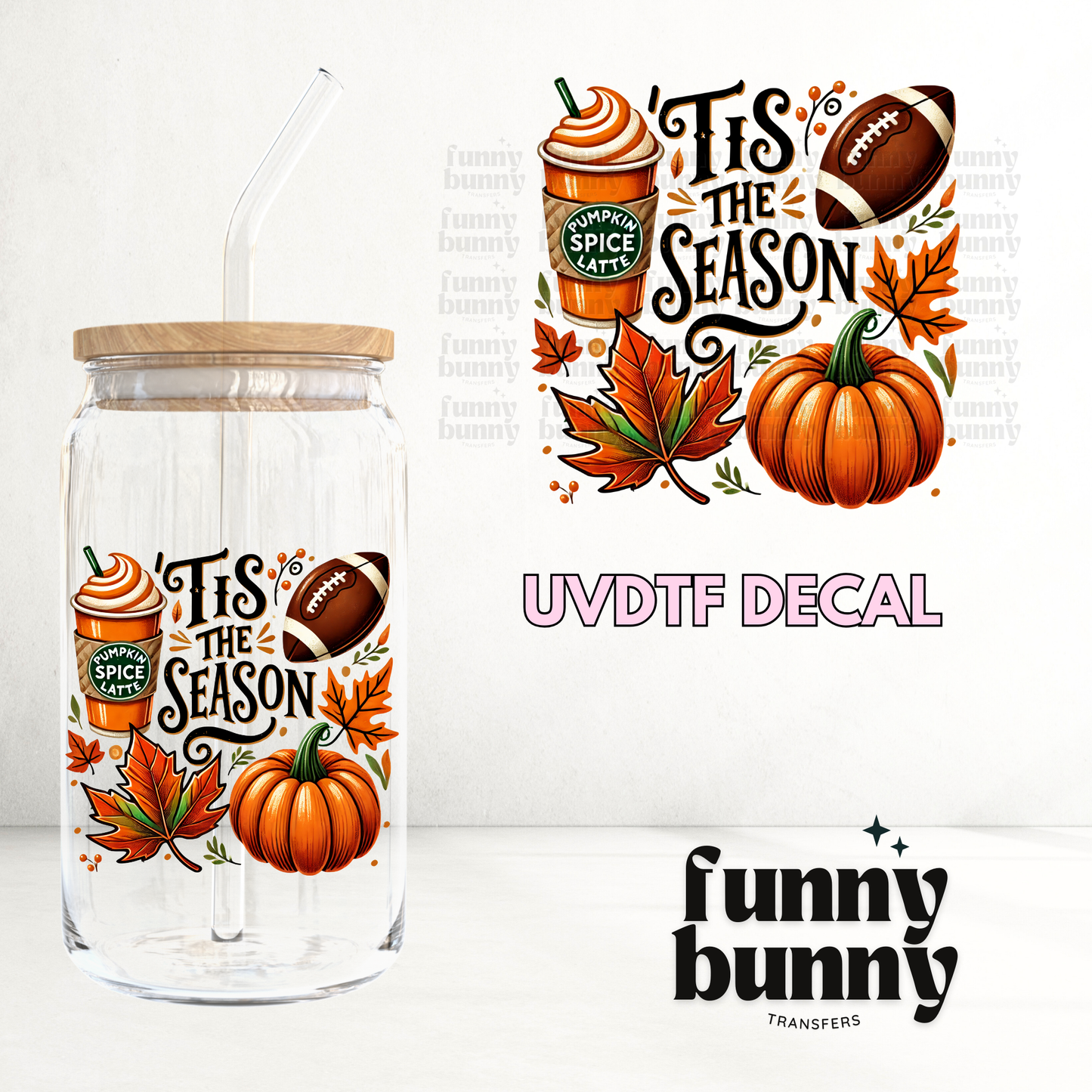 Tis The Spice Season - UVDTF Decal