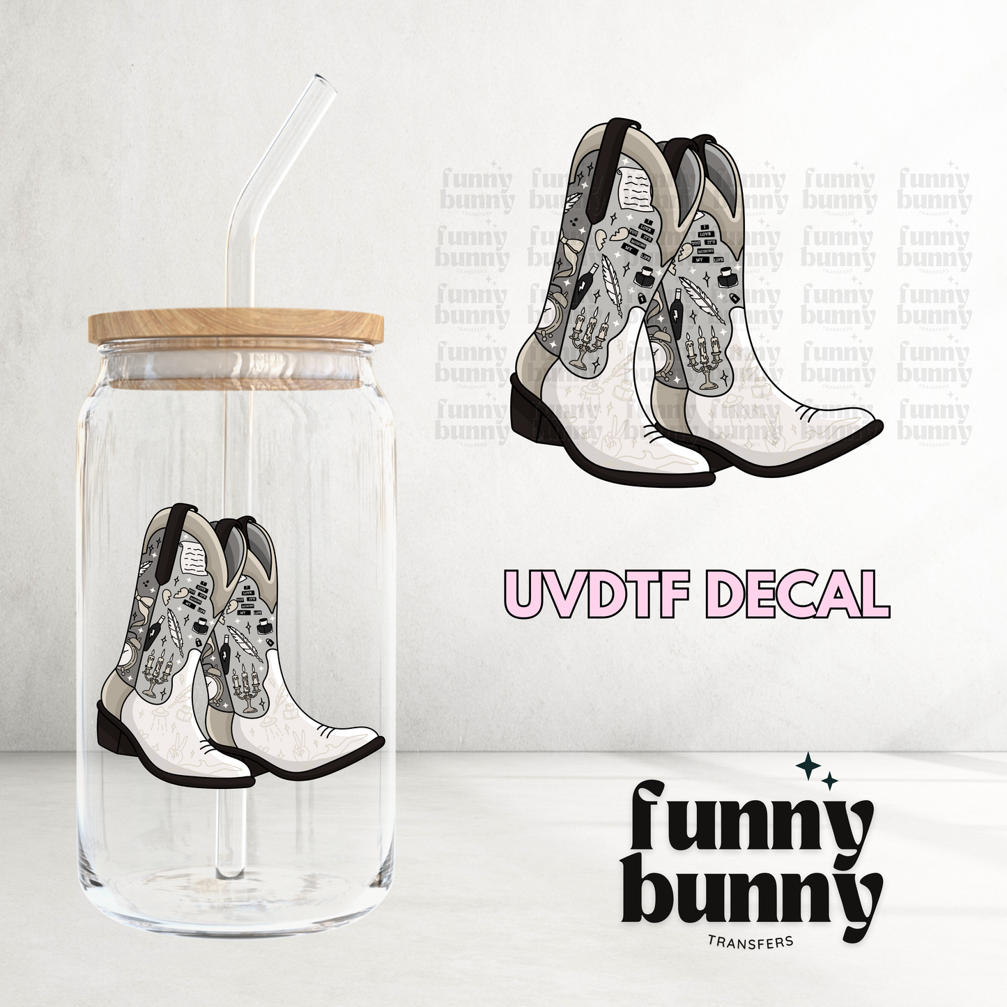 Tortured Cowgirl - UVDTF Decal
