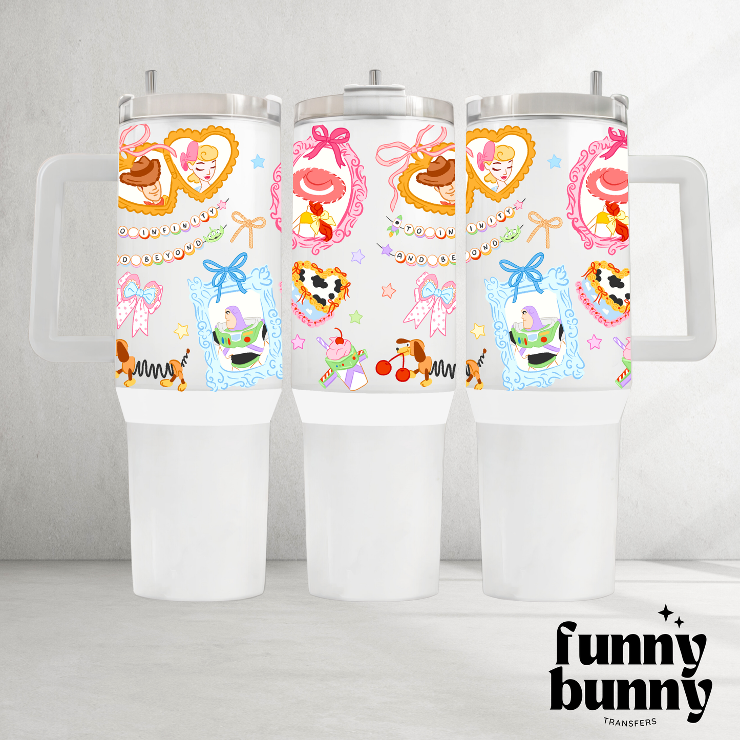 Toys Lockets - 40oz UVDTF Tumbler Wrap
