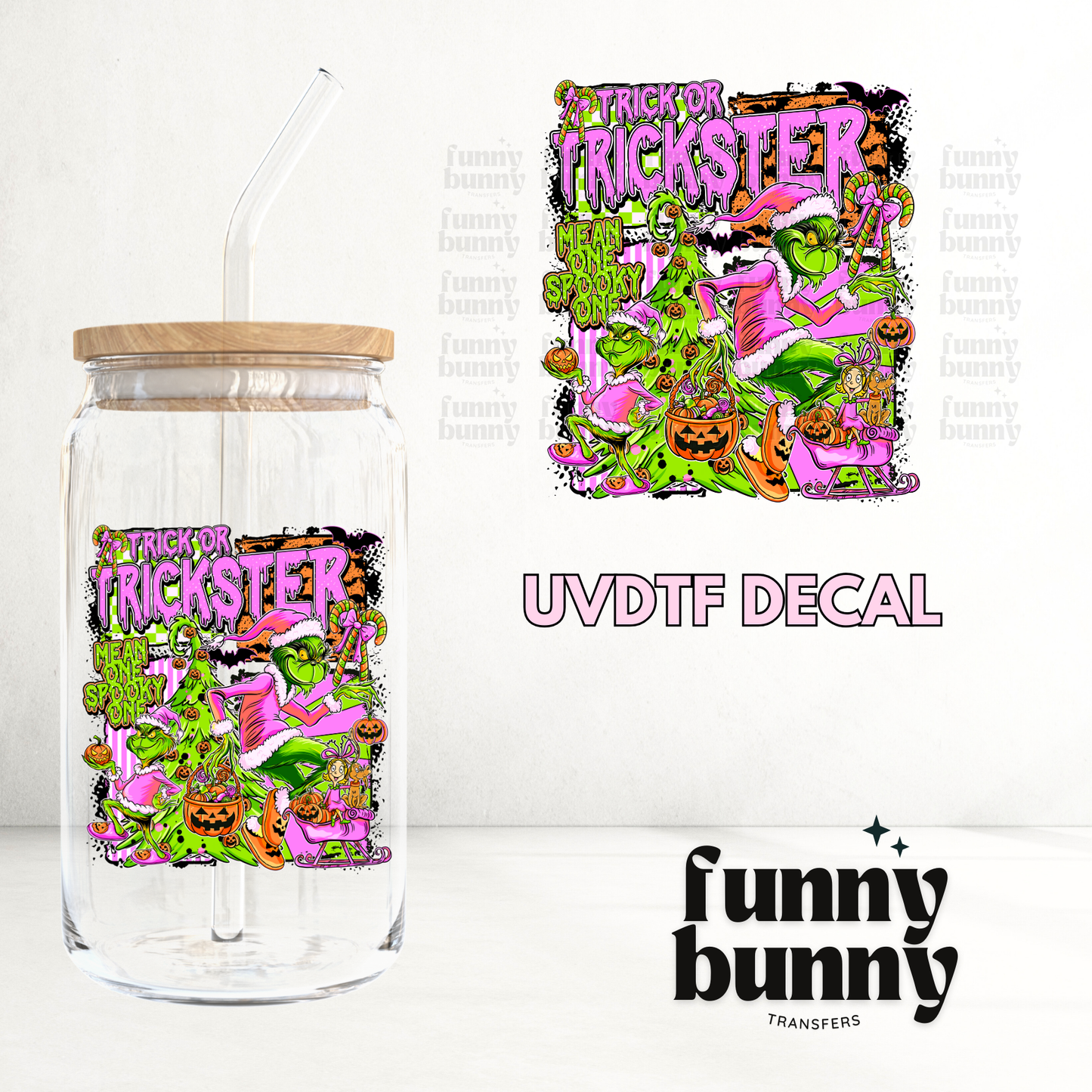 Trick Or Trickster - UVDTF Decal