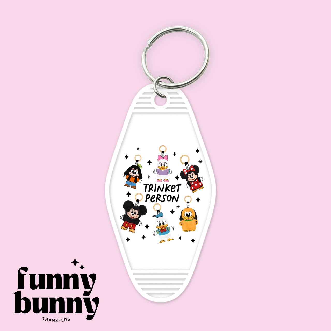 Trinket Person- Motel Keychain