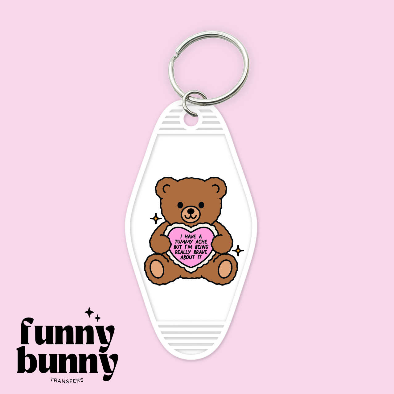 Tummy Ache - Motel Keychain