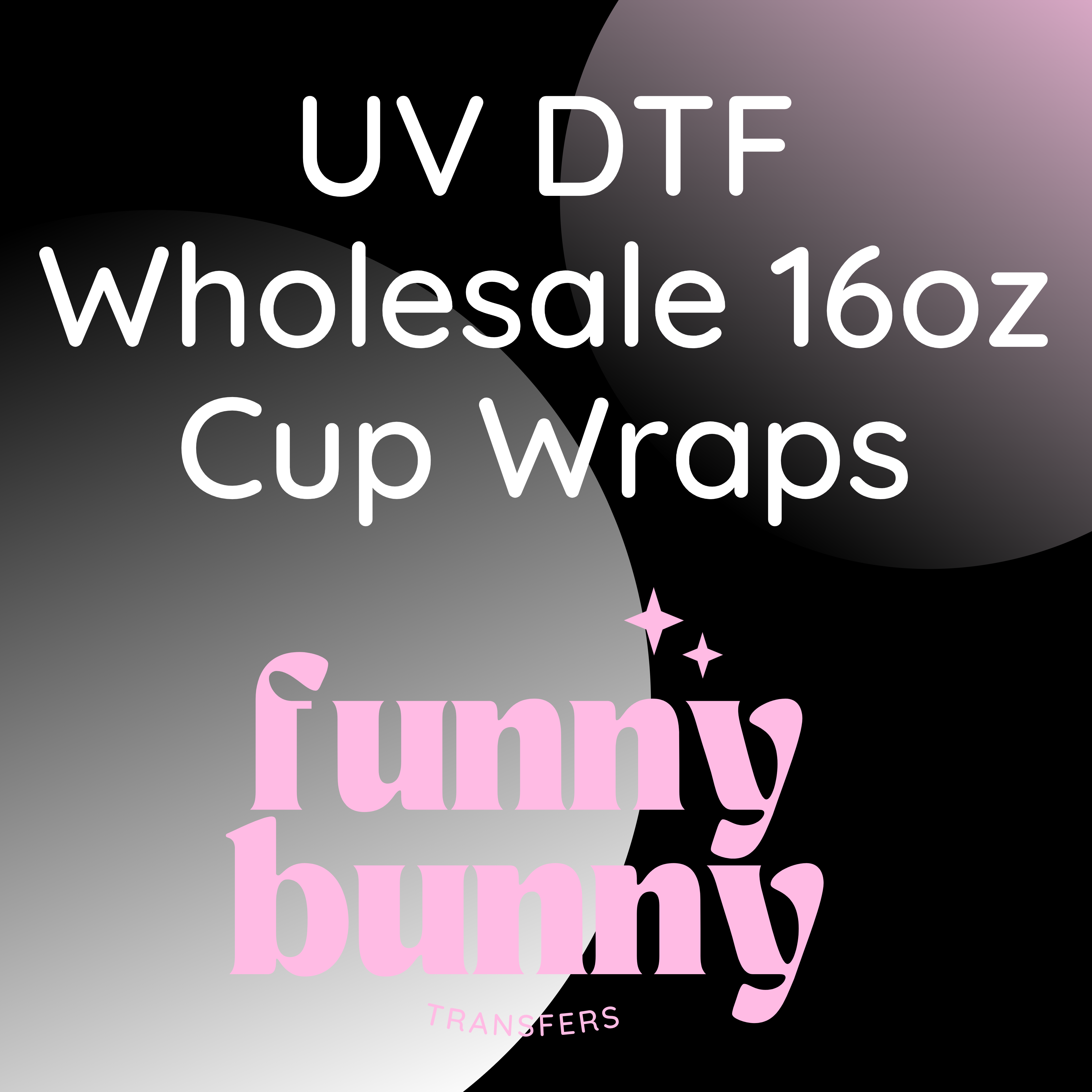 Wizard - 16oz UVDTF Cup Wrap – Funny Bunny Transfers