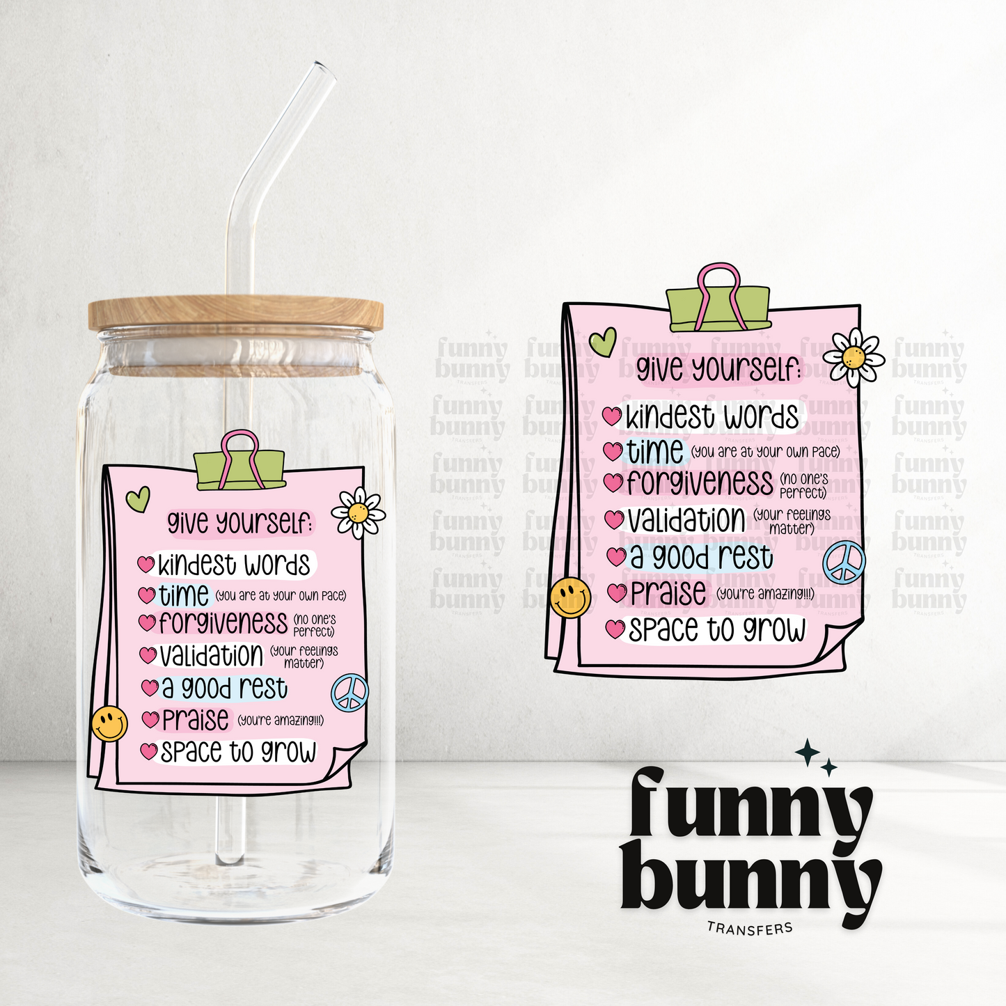 Validation Words - UVDTF Decal