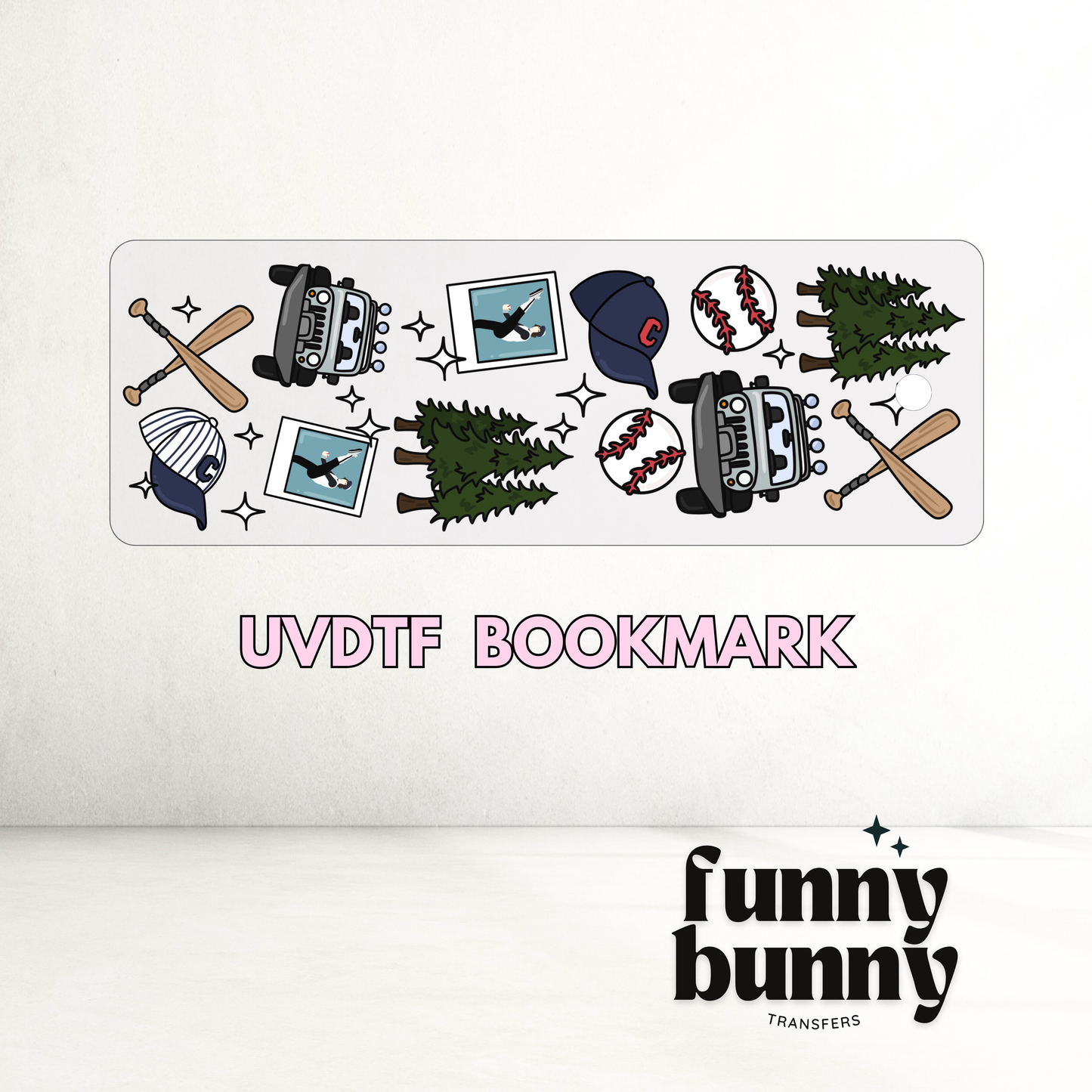 Vampire Baseball - UVDTF Bookmark Decal