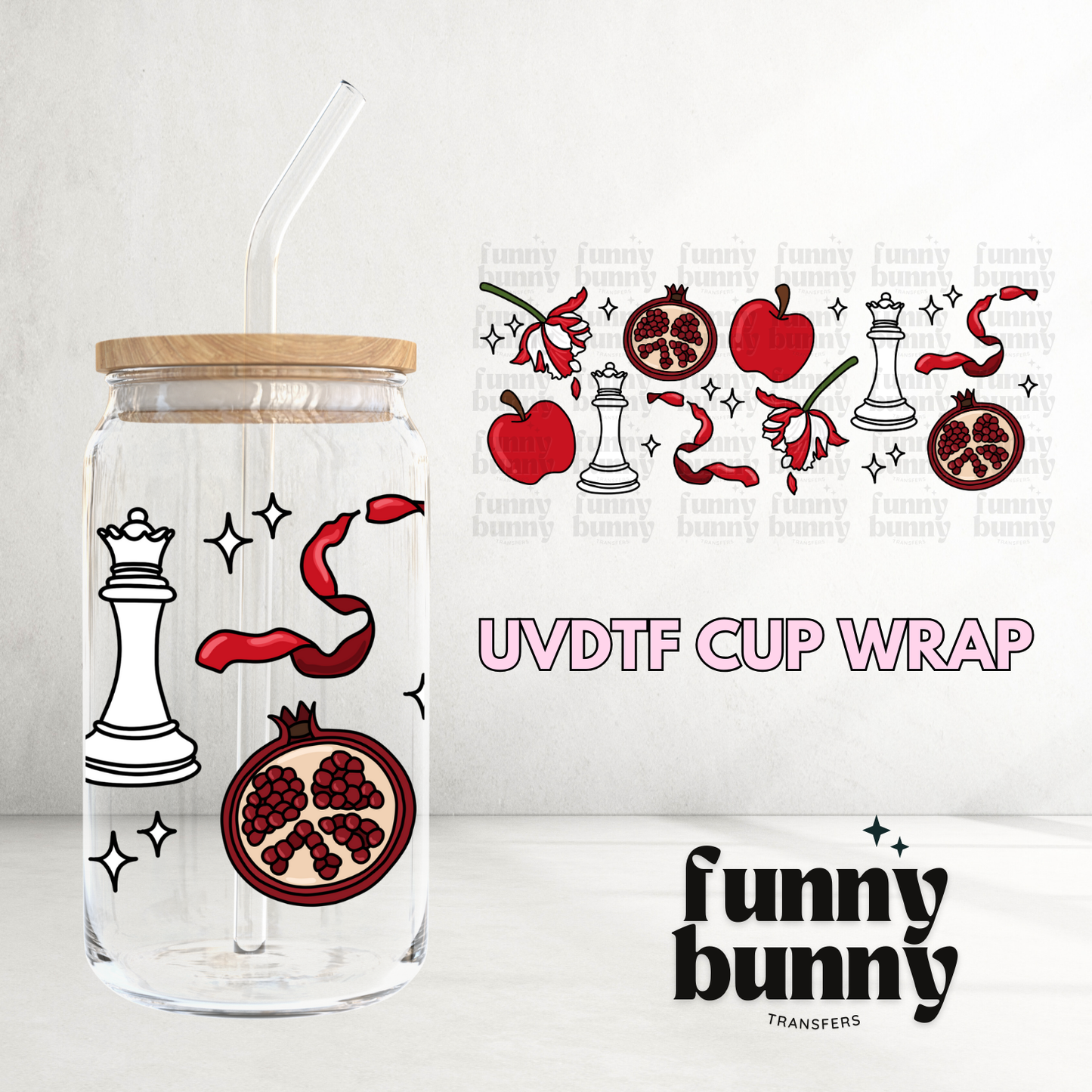 Vampire Saga - 16oz UVDTF Cup Wrap