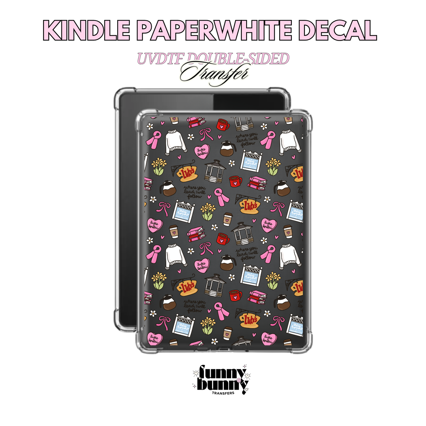 Vday At Luke's - Kindle Decal