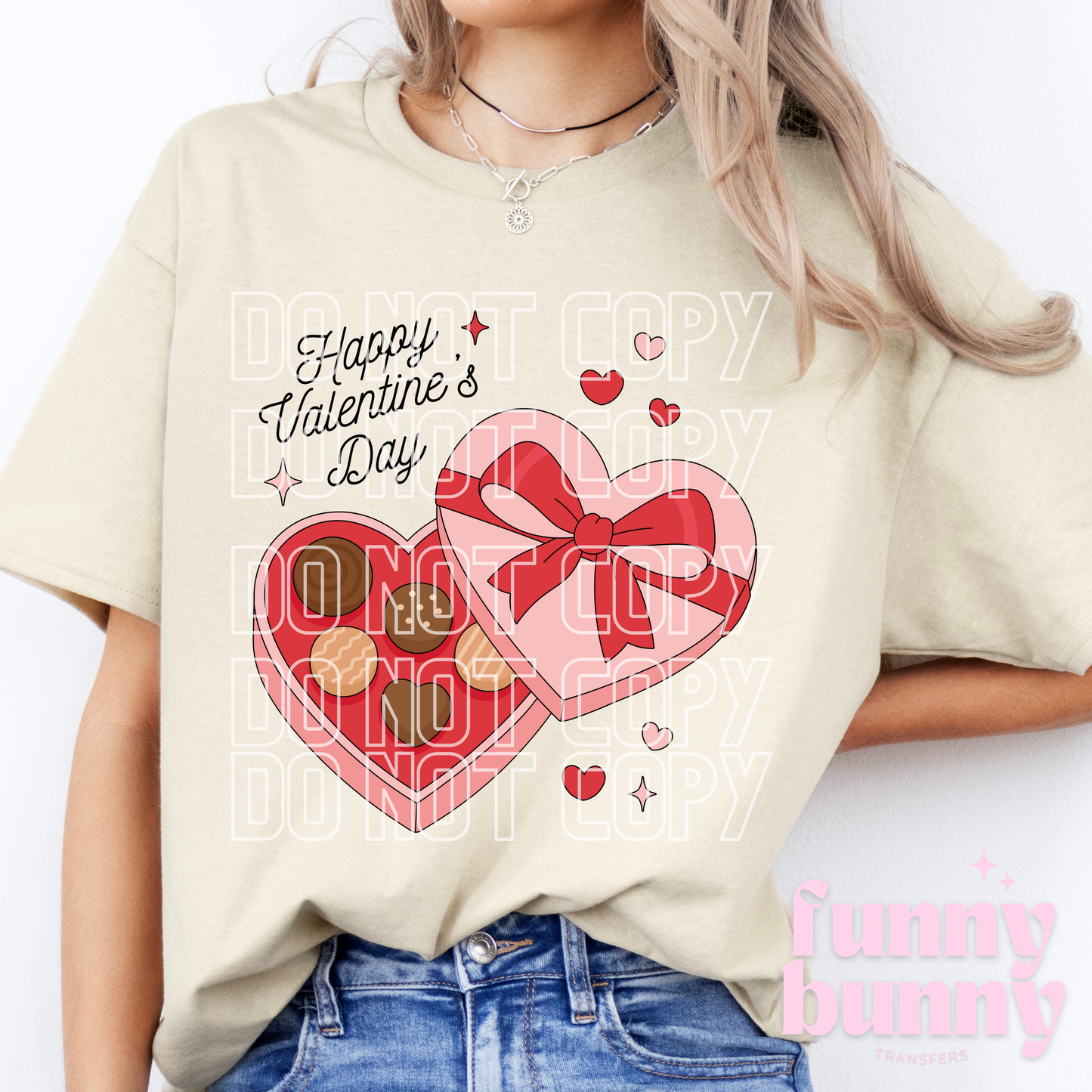 Vday Heart Chocolates - DTF Transfer