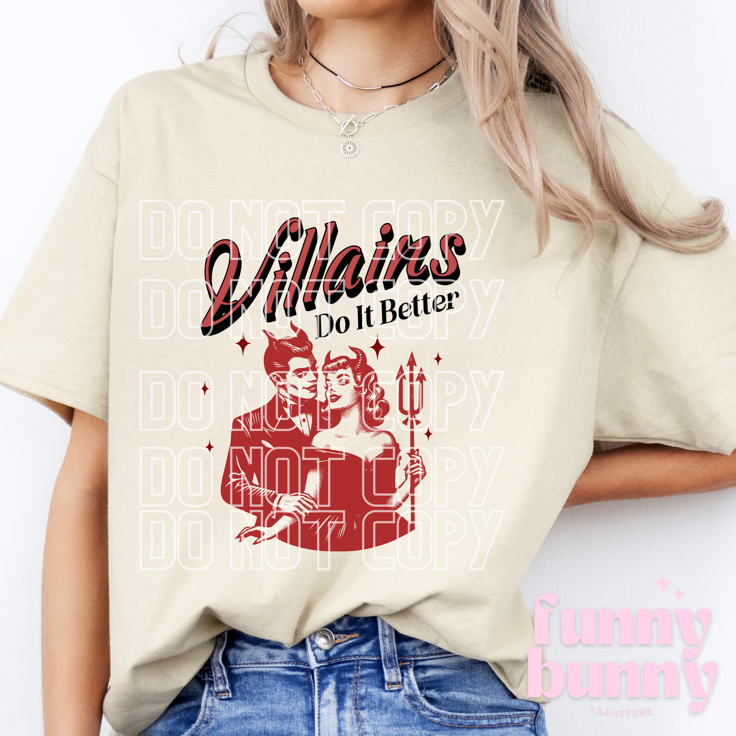 Villains Do it Better - DTF Transfer