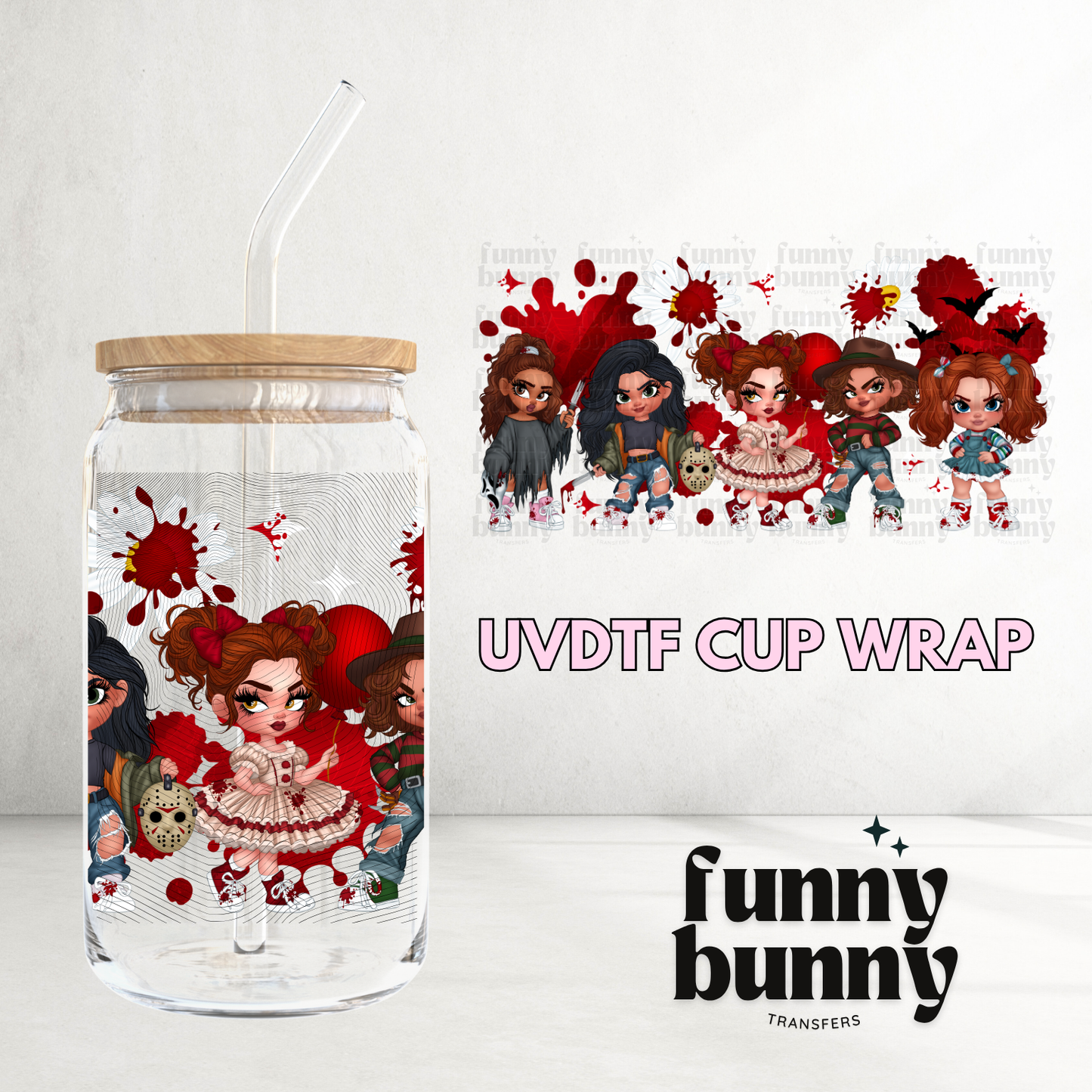 Villains Do It Better 2.0 - 16oz UVDTF Cup Wrap