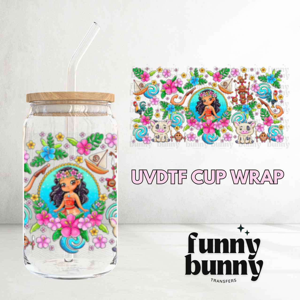 Voyager Princess - 16oz UVDTF Cup Wrap
