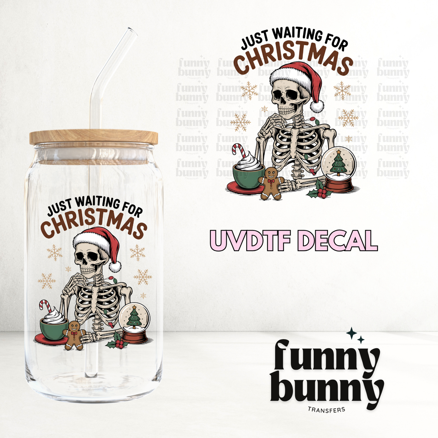 Waiting For Xmas 2.0 - UVDTF Decal