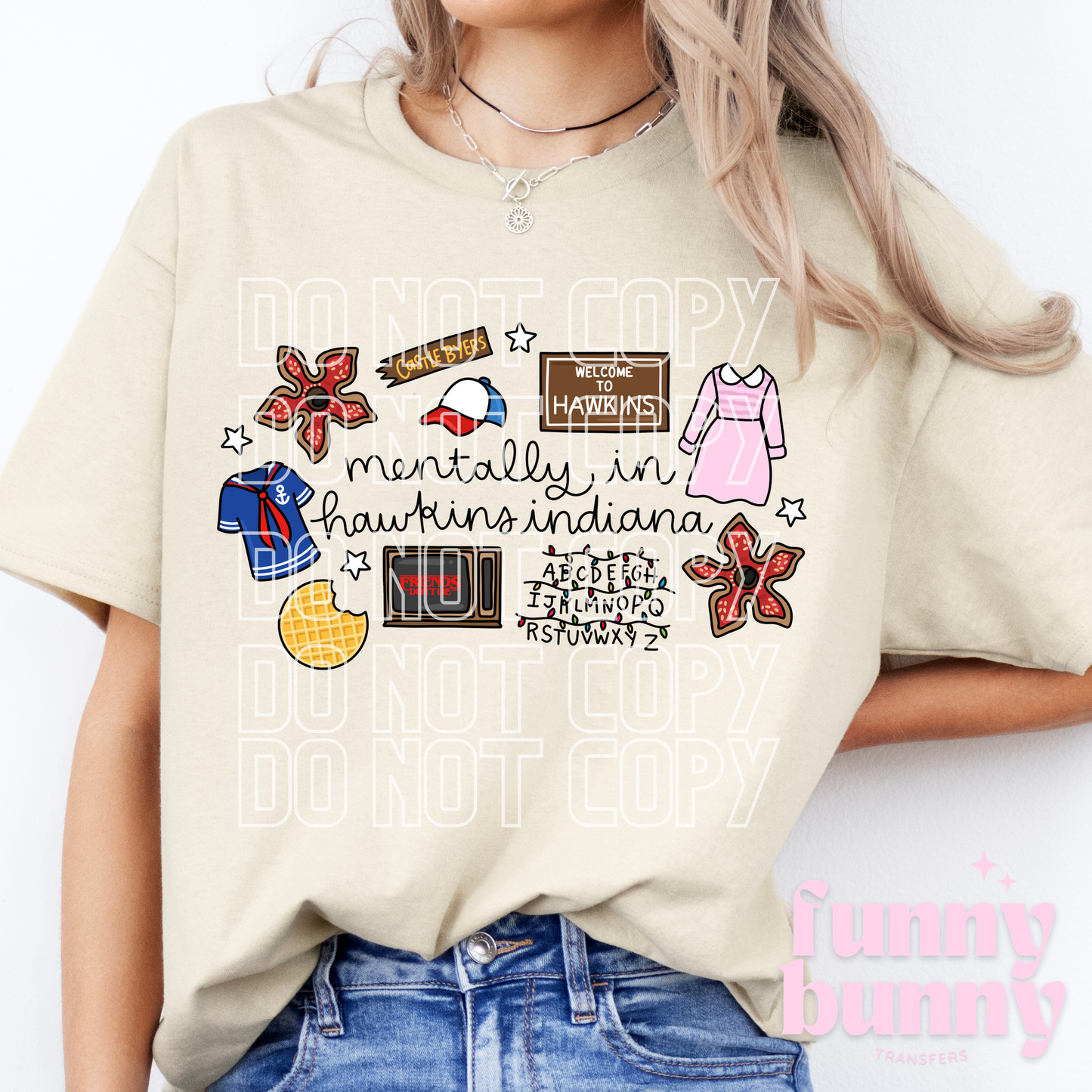 Welcome Hawkins - DTF Transfer