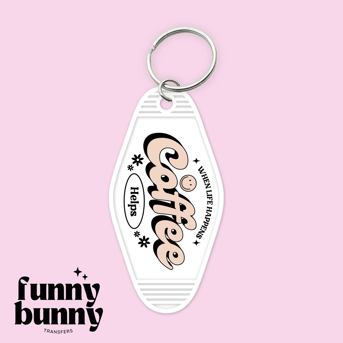 When Life Happens - Motel Keychain