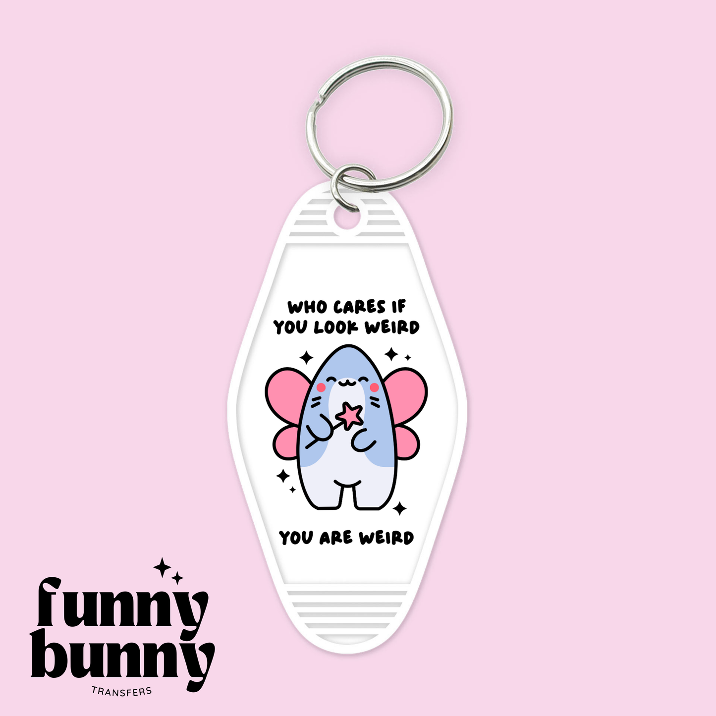 Who Cares - Motel Keychain