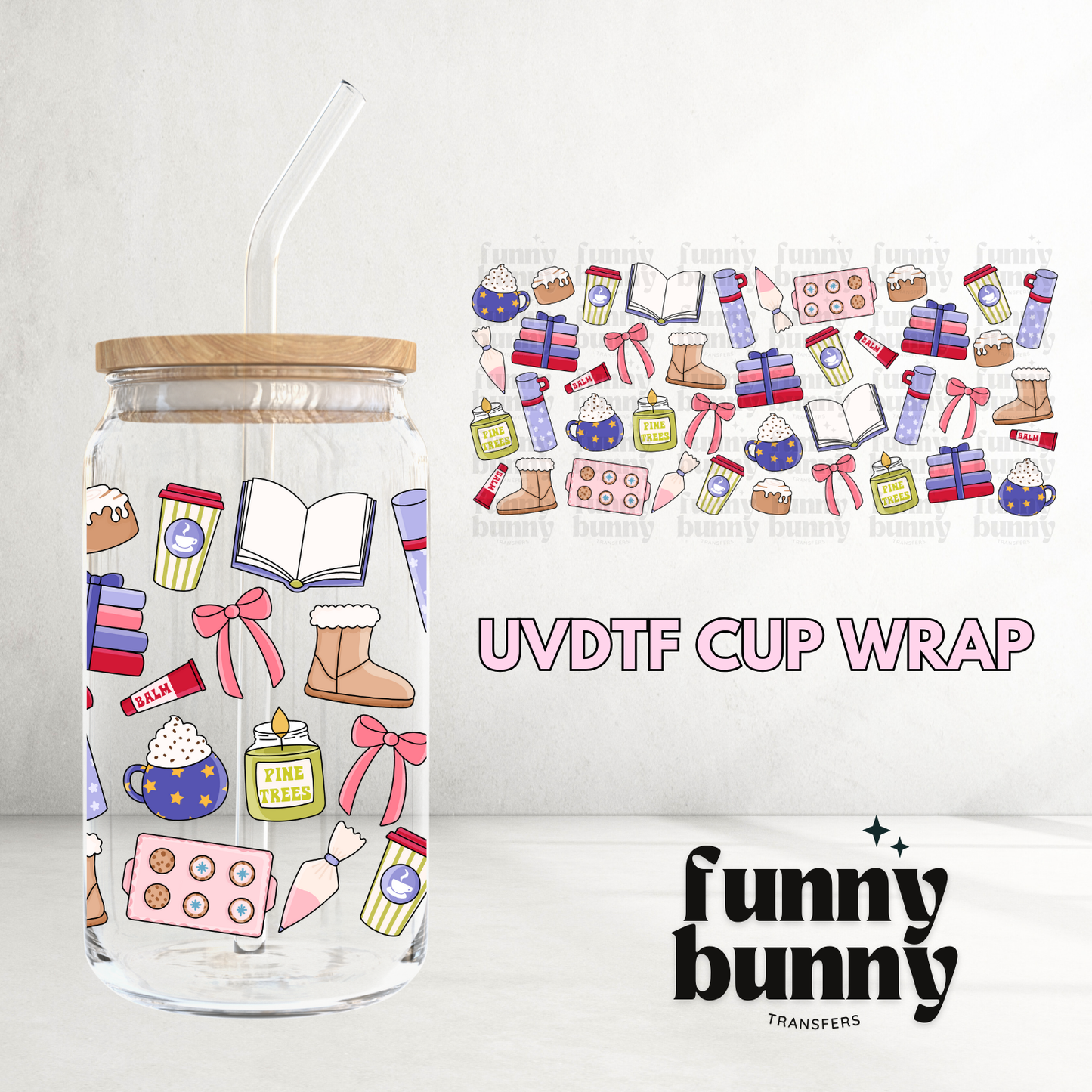 Winter Things - 16oz UVDTF Cup Wrap