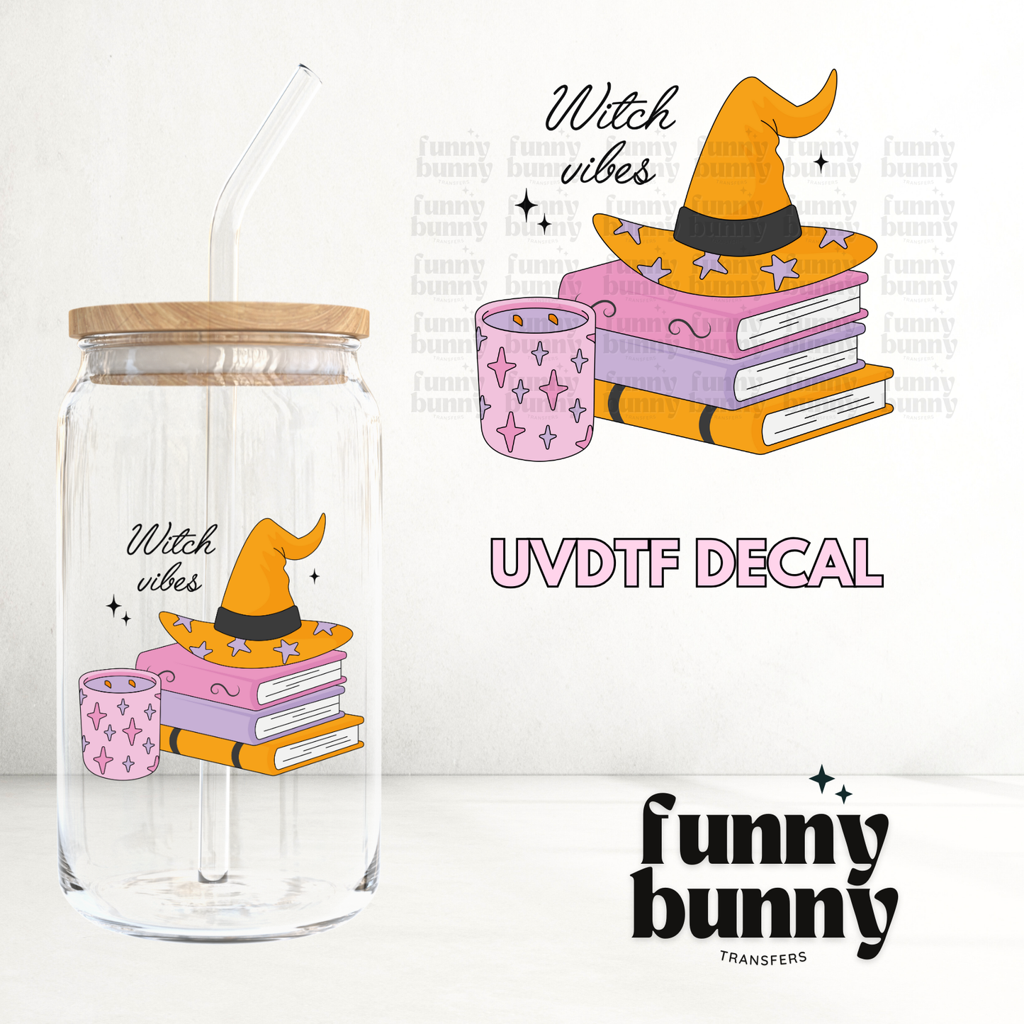 Witch Vibes 2.0 - UVDTF Decal