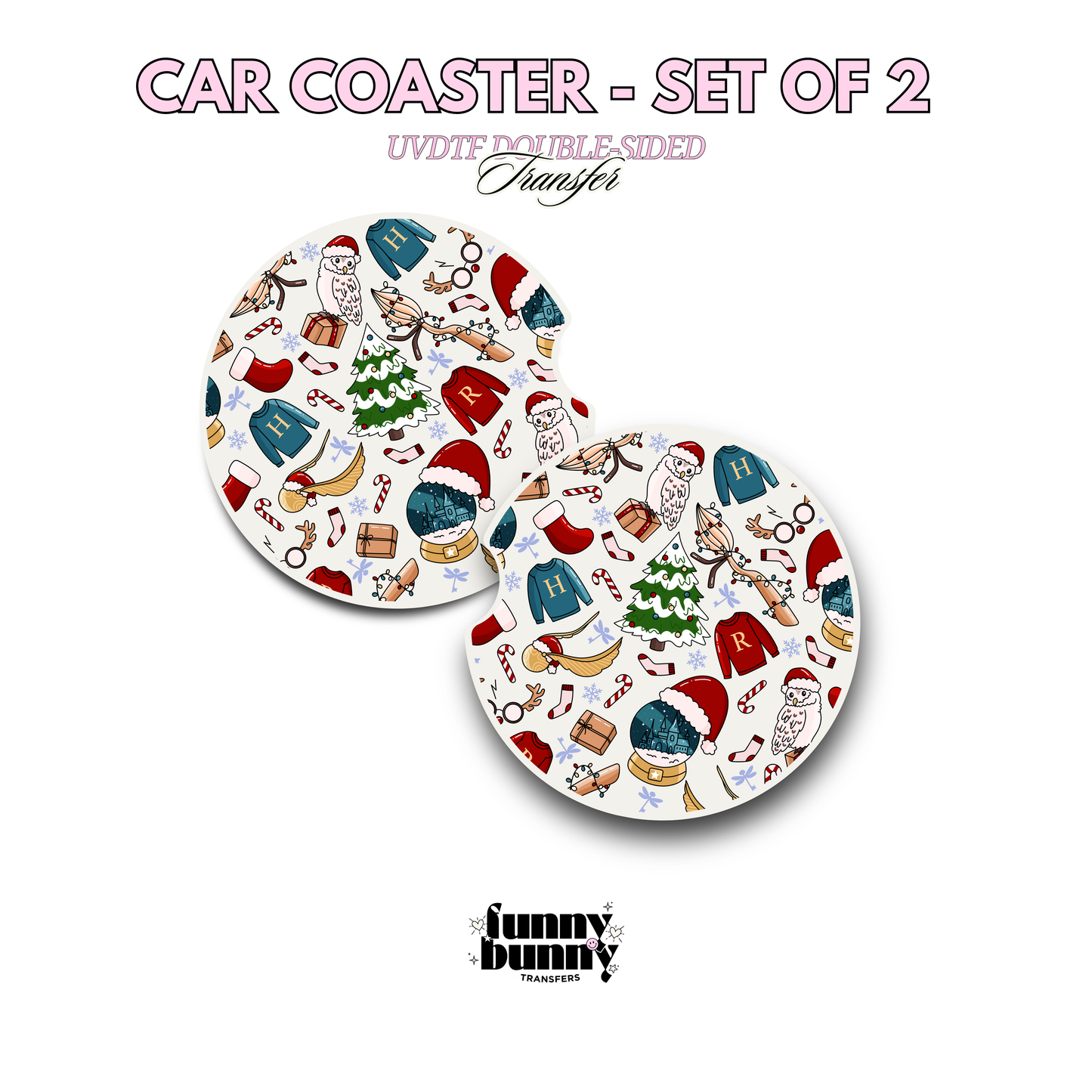 Wiz Xmas - UVDTF Coaster