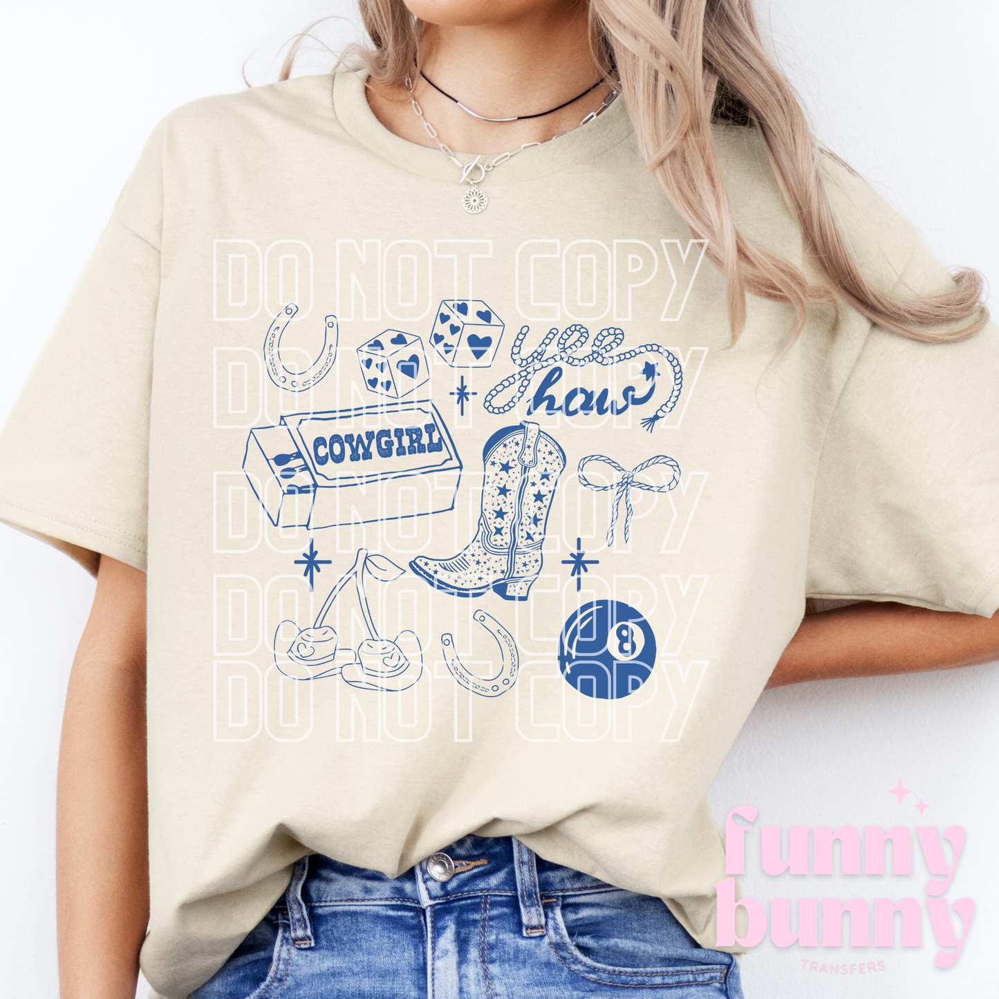 Yee Haw Cowgirl Essentials - DTF Transfer