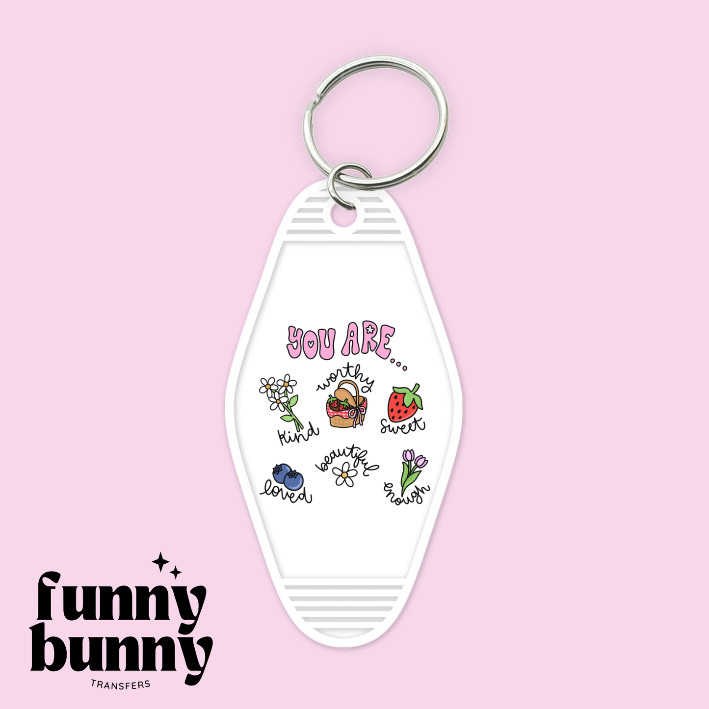 You Are - Motel Keychain