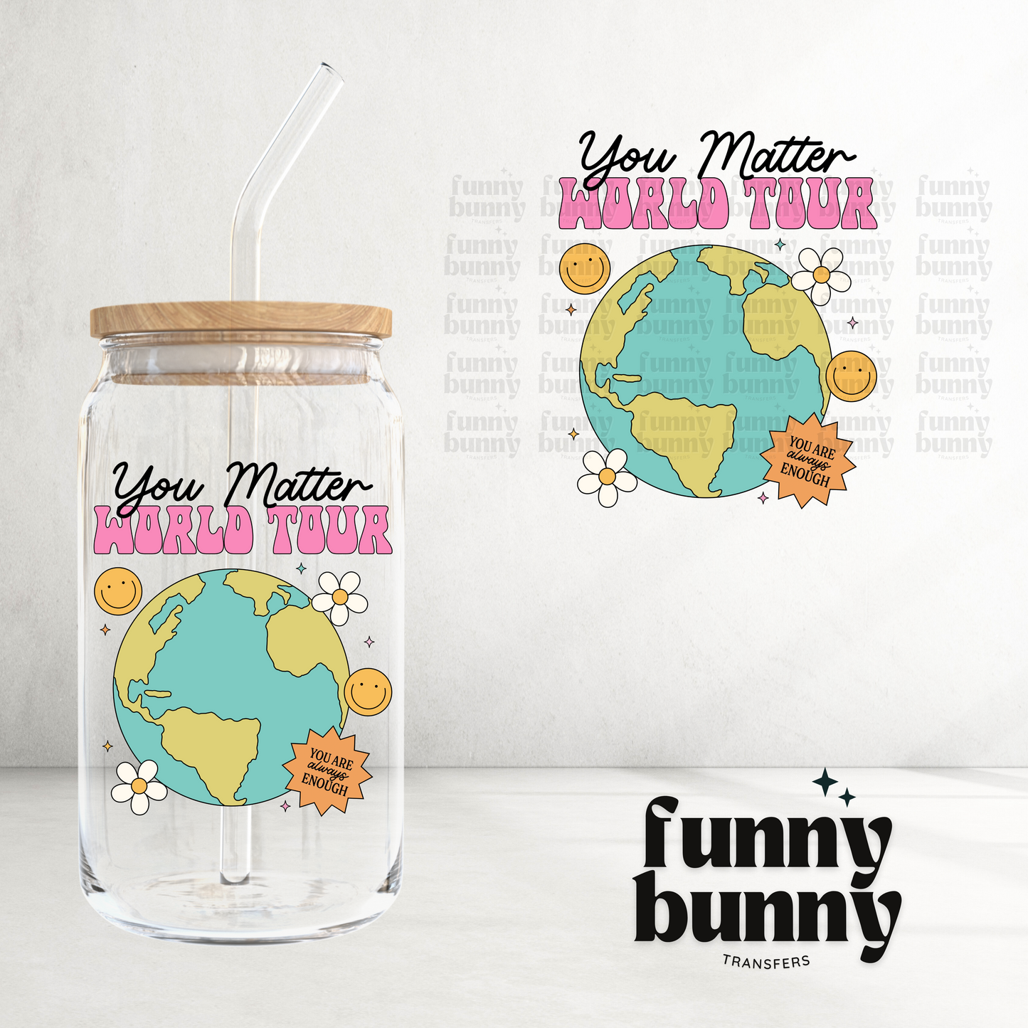 You Matter World Tour - UVDTF Decal