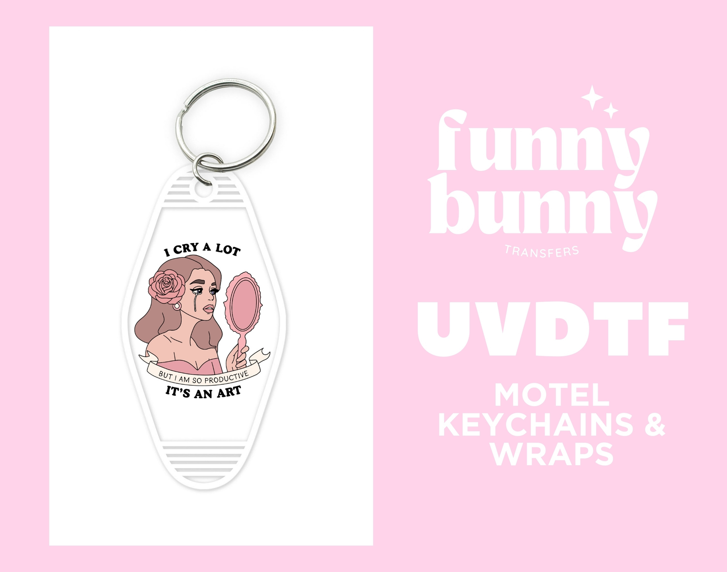 Custom UVDTF – Funny Bunny Transfers