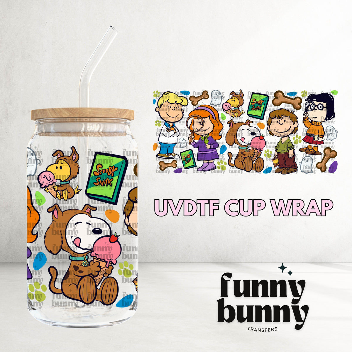 16OZ100 - 16oz UVDTF Cup Wrap