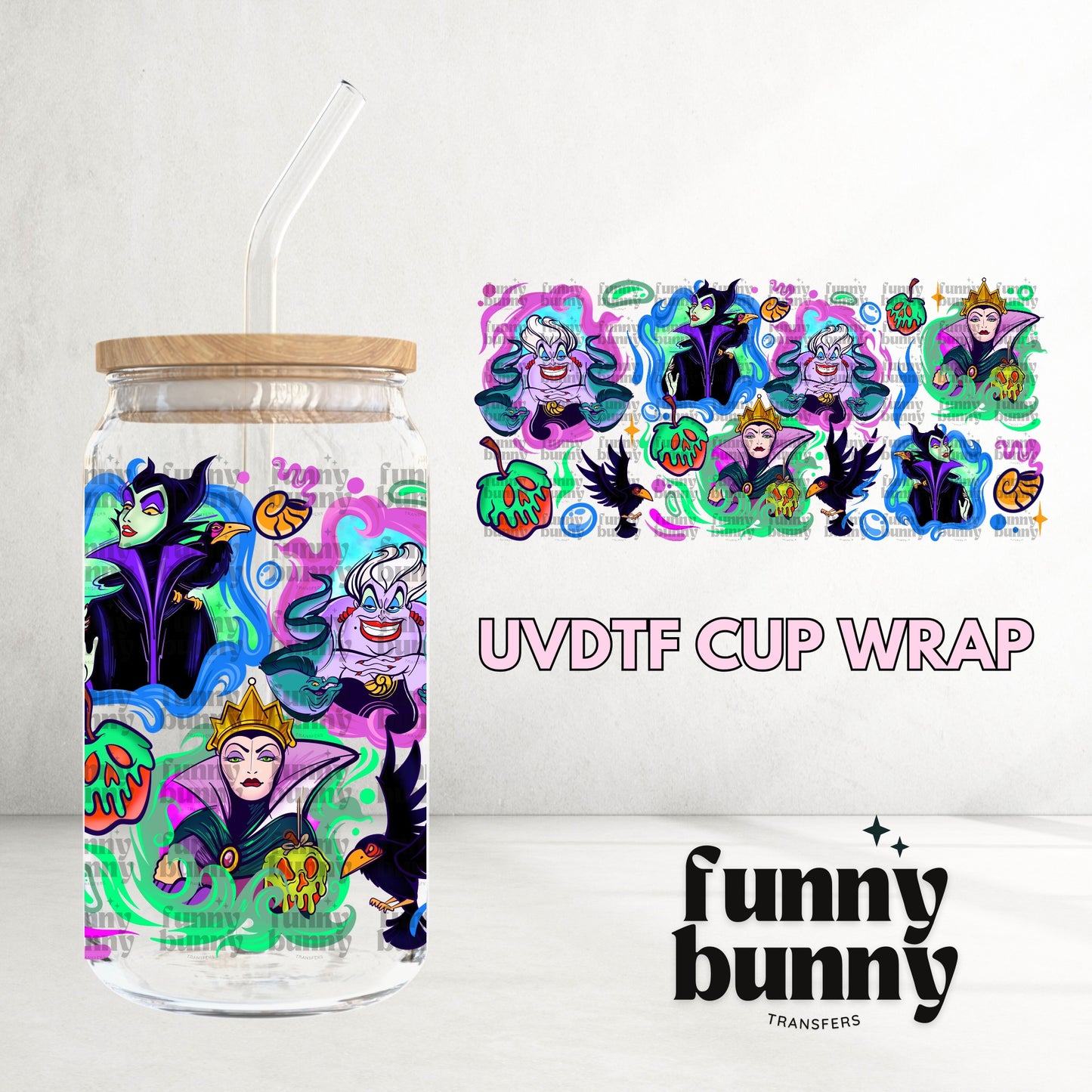16OZ102 - 16oz UVDTF Cup Wrap